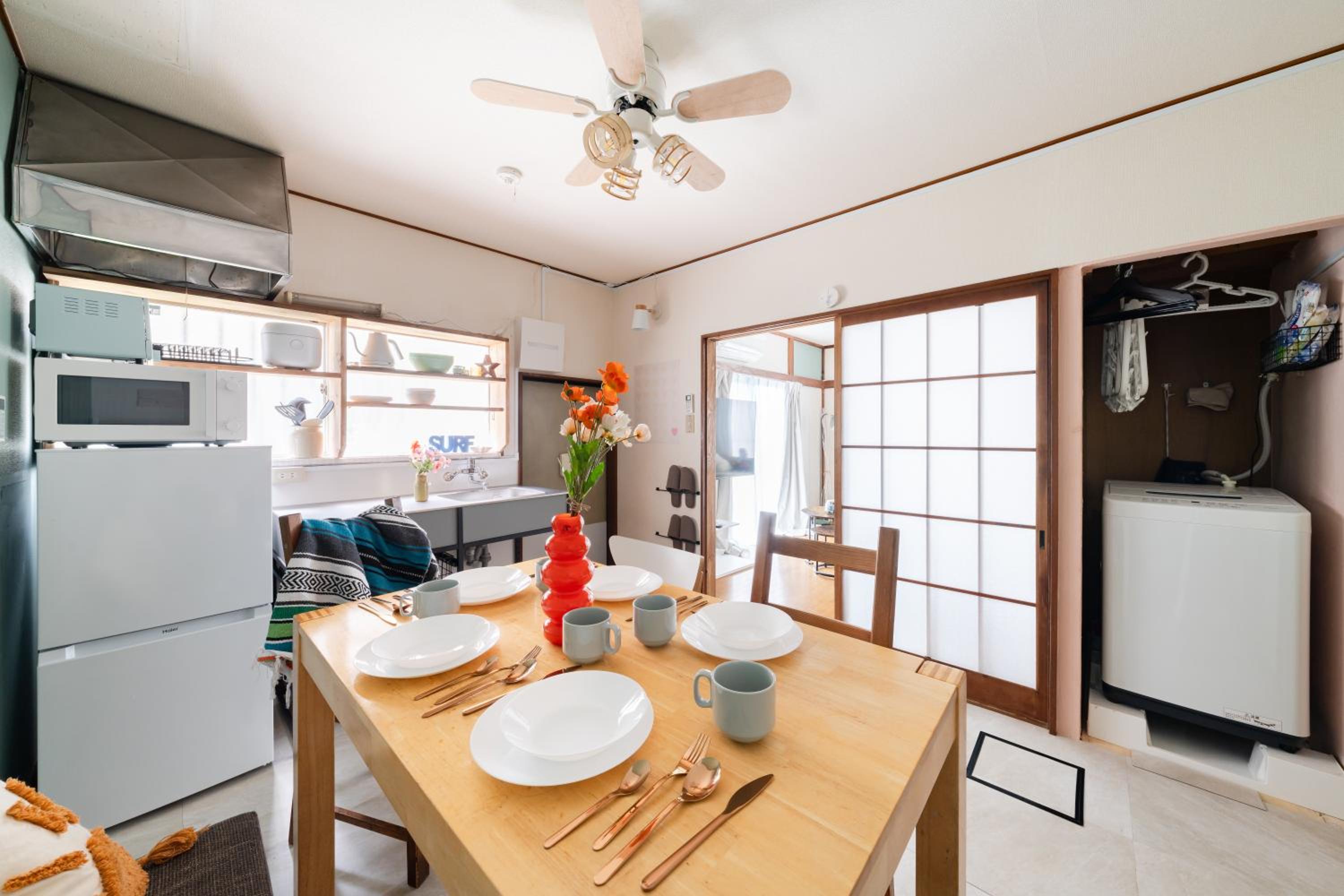 15 minutes to the beach, Free parking, さざ波と貝がら Coco Mare Hiratsuka