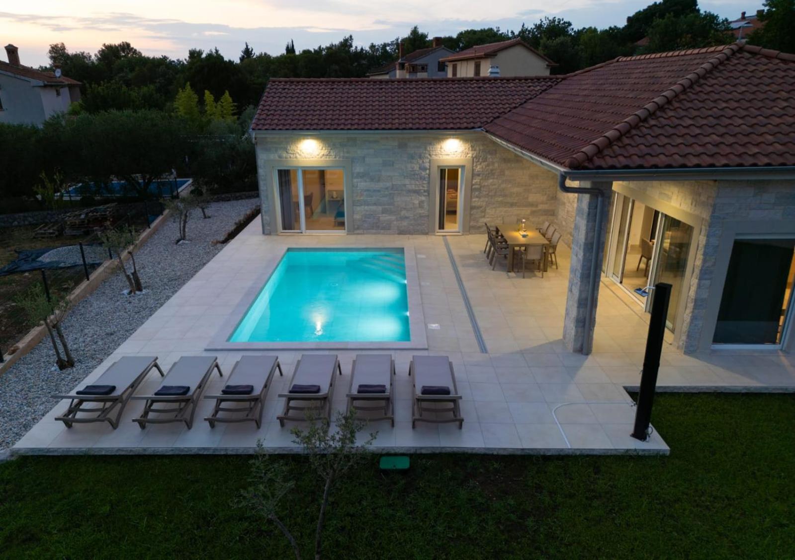 Villa FUSKA with private pool