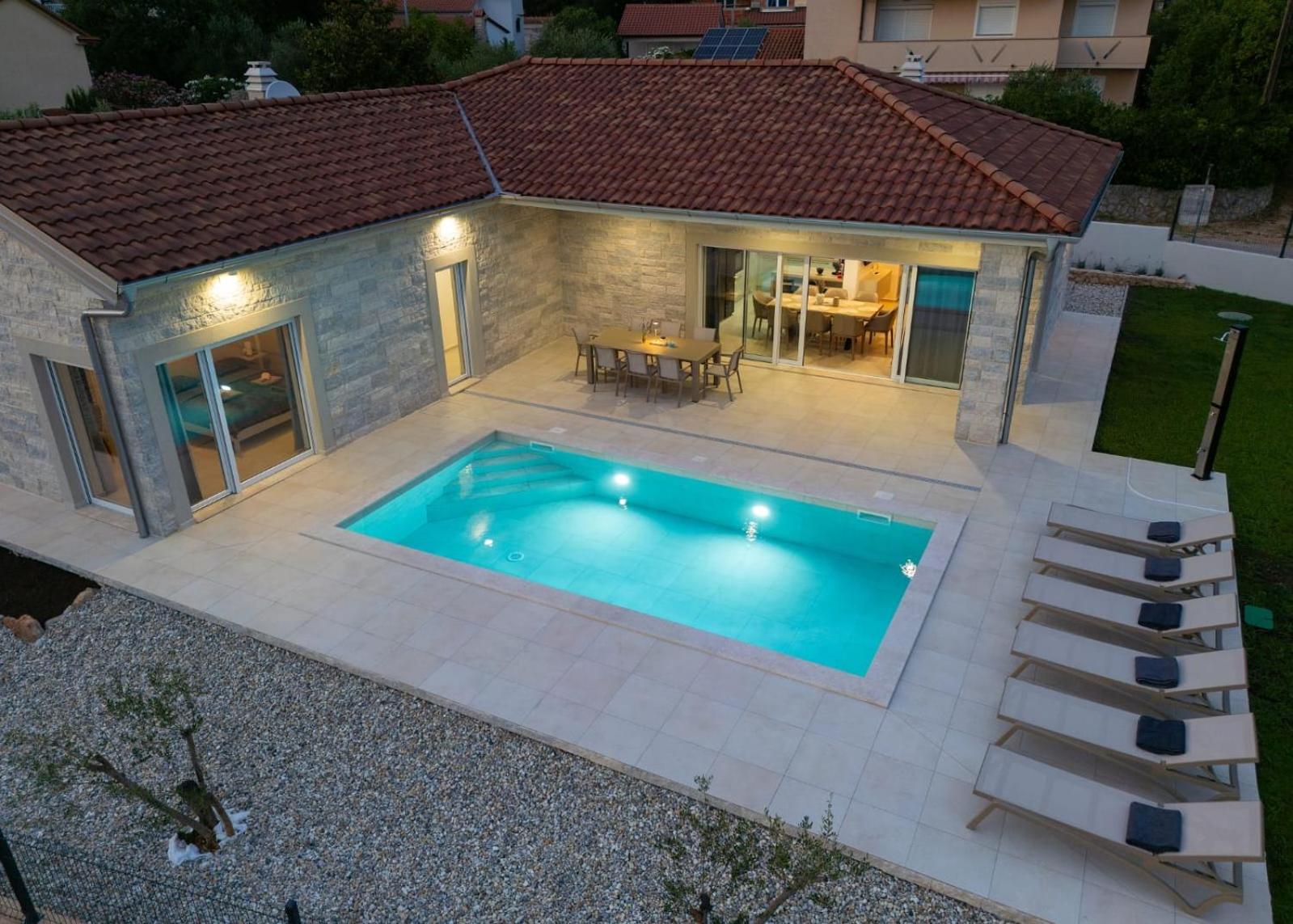 Villa FUSKA with private pool