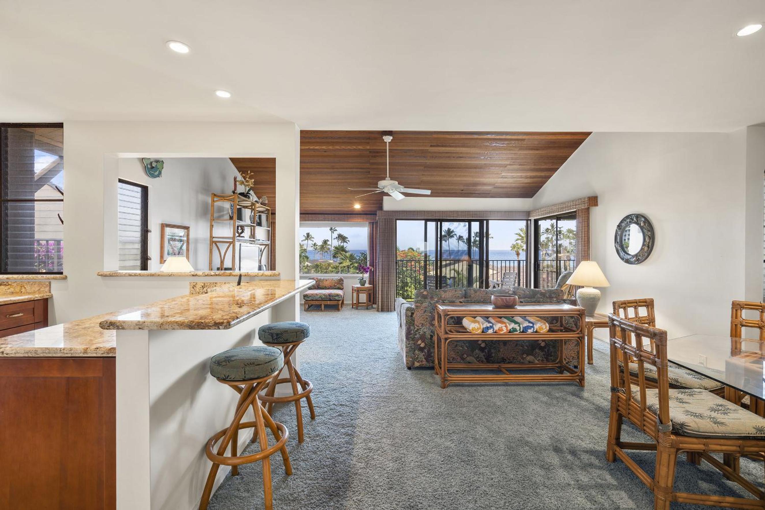 Wailea Elua 808 - Scenic Ocean Views, Classic Wailea Charm, Central AC, Wi-Fi