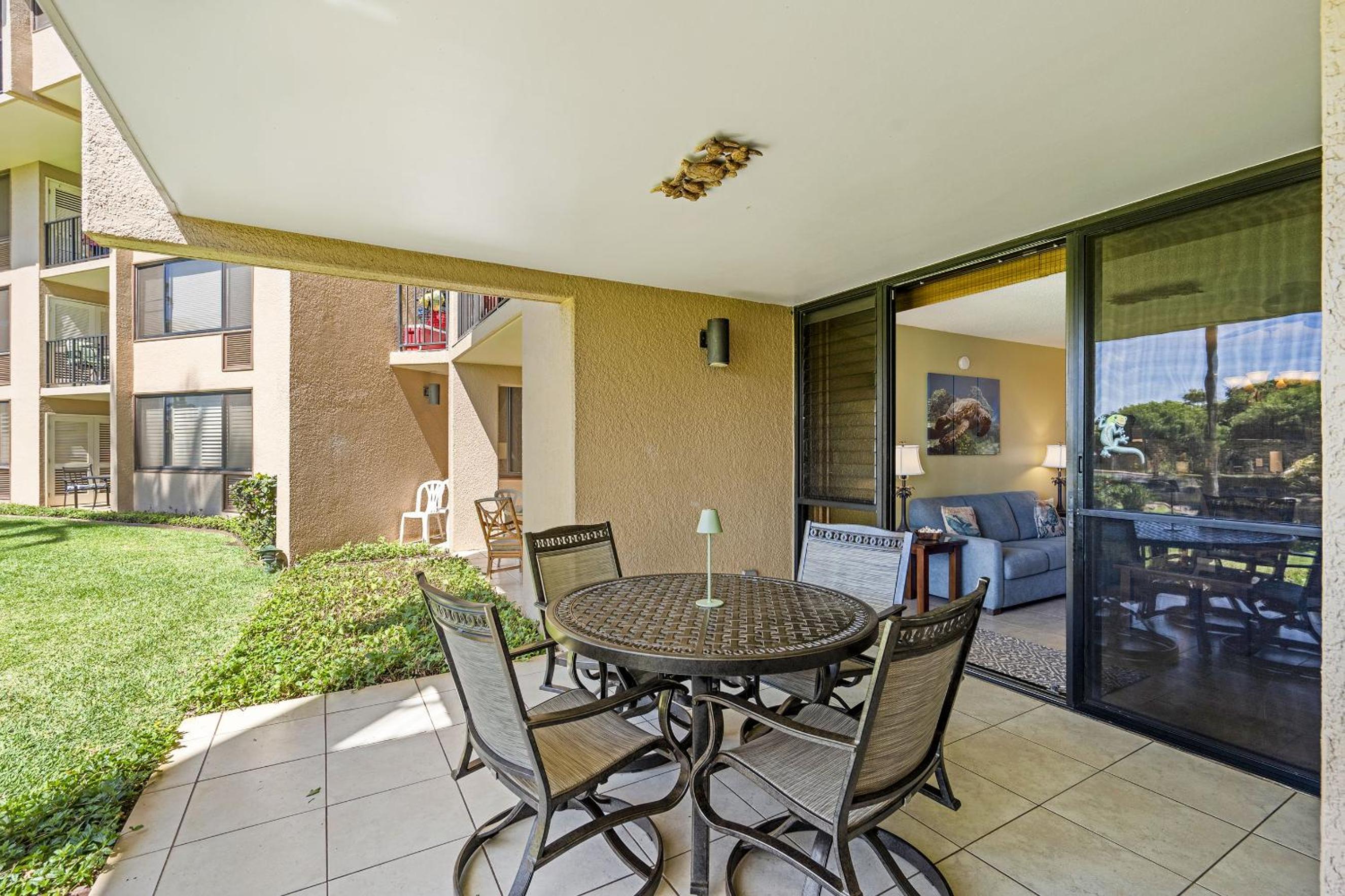 Kamaole Sands 10-113 - Ocean View, Ground Level, Stunning Renovation, Split-AC!