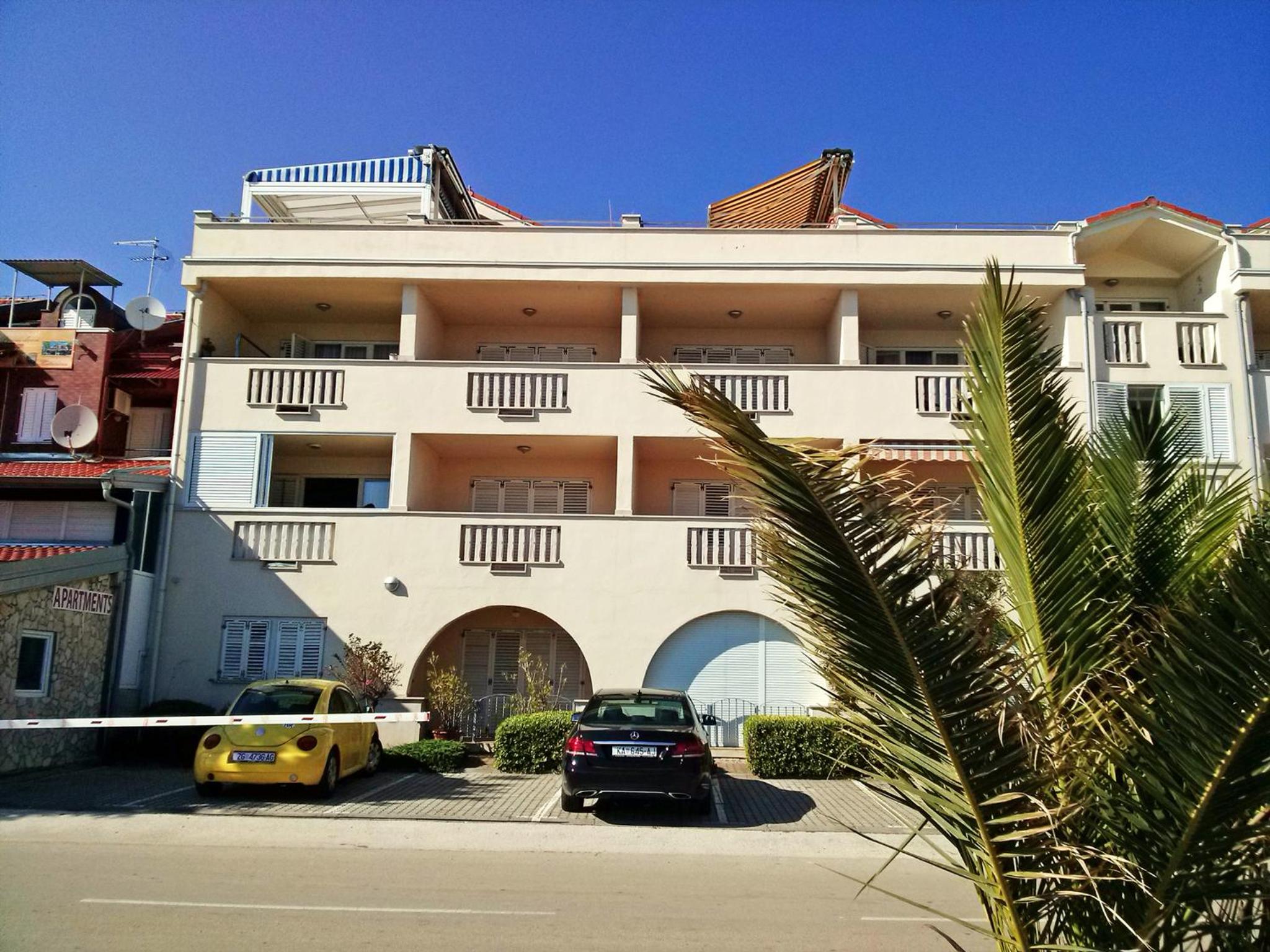 Beach apartment ANTONELA - just 10 m from the Beach & Stunning Sea View & Free Private Parking view 4