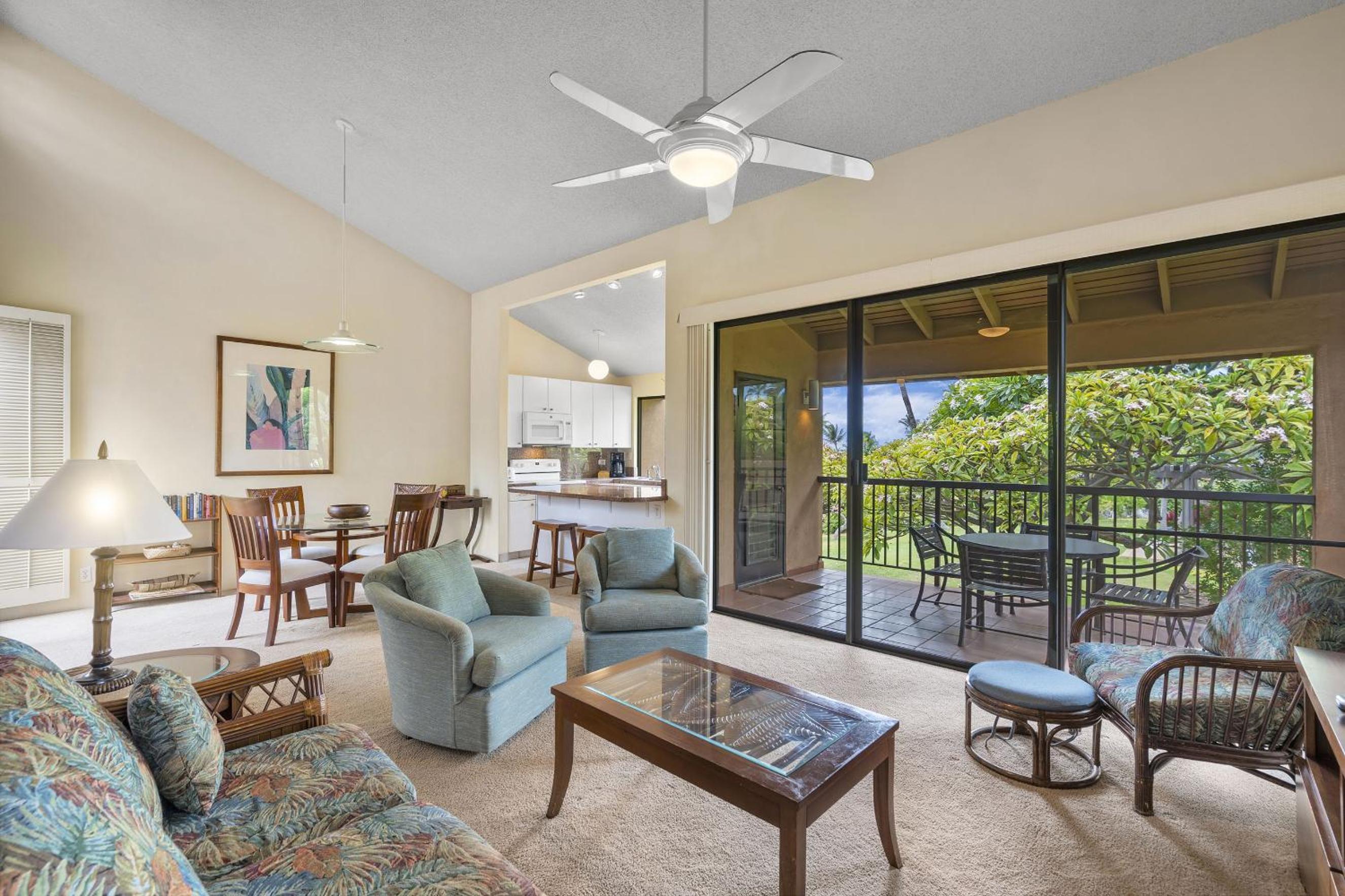 Wailea Ekahi 20J - Secluded Garden Oasis Surrounded by Trees & Tropical Blooms