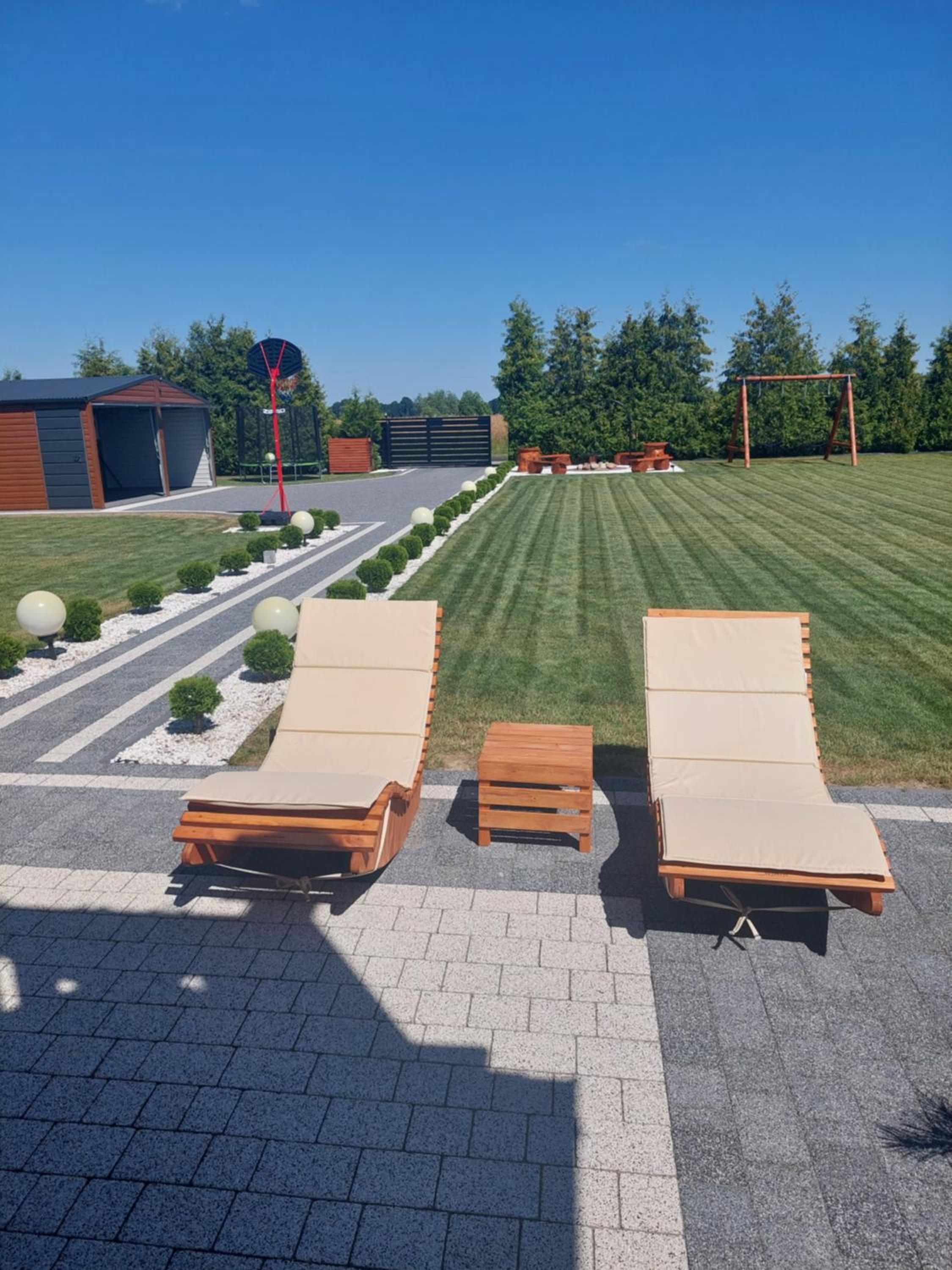 Domek NIVA z Jacuzzi i Widokiem na Zalew