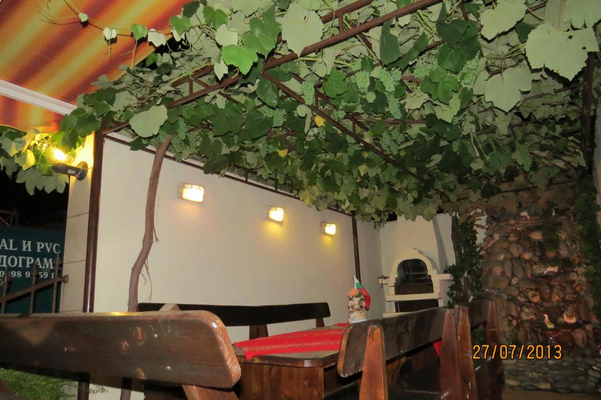 outdoor BBQ area