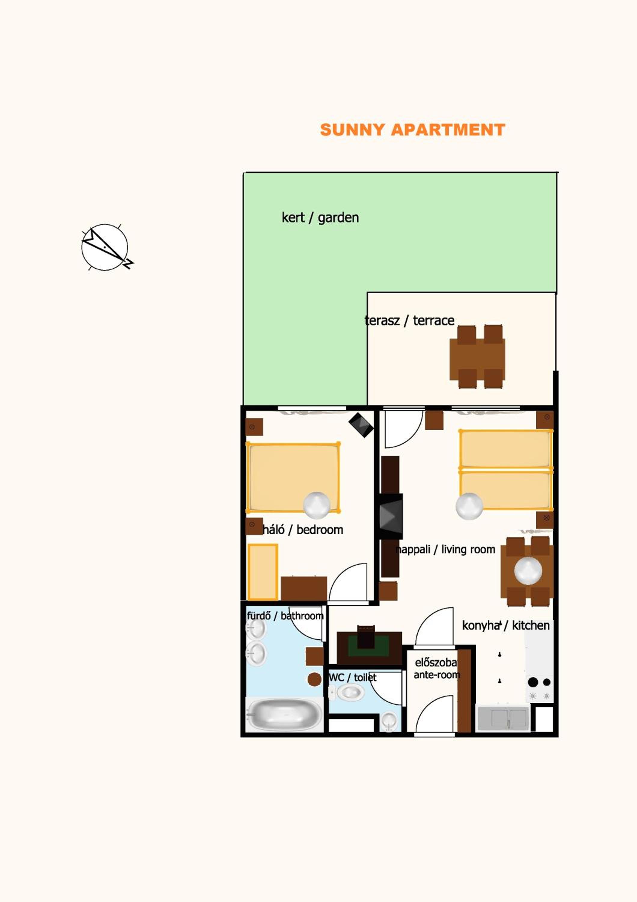 Sunny Apartman view 3