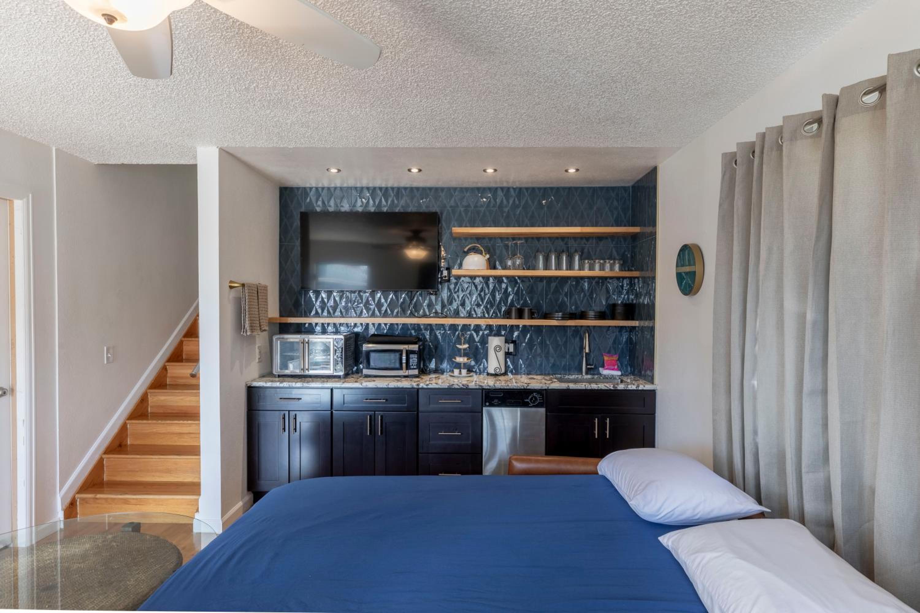 Modern Getaway with Private Balcony