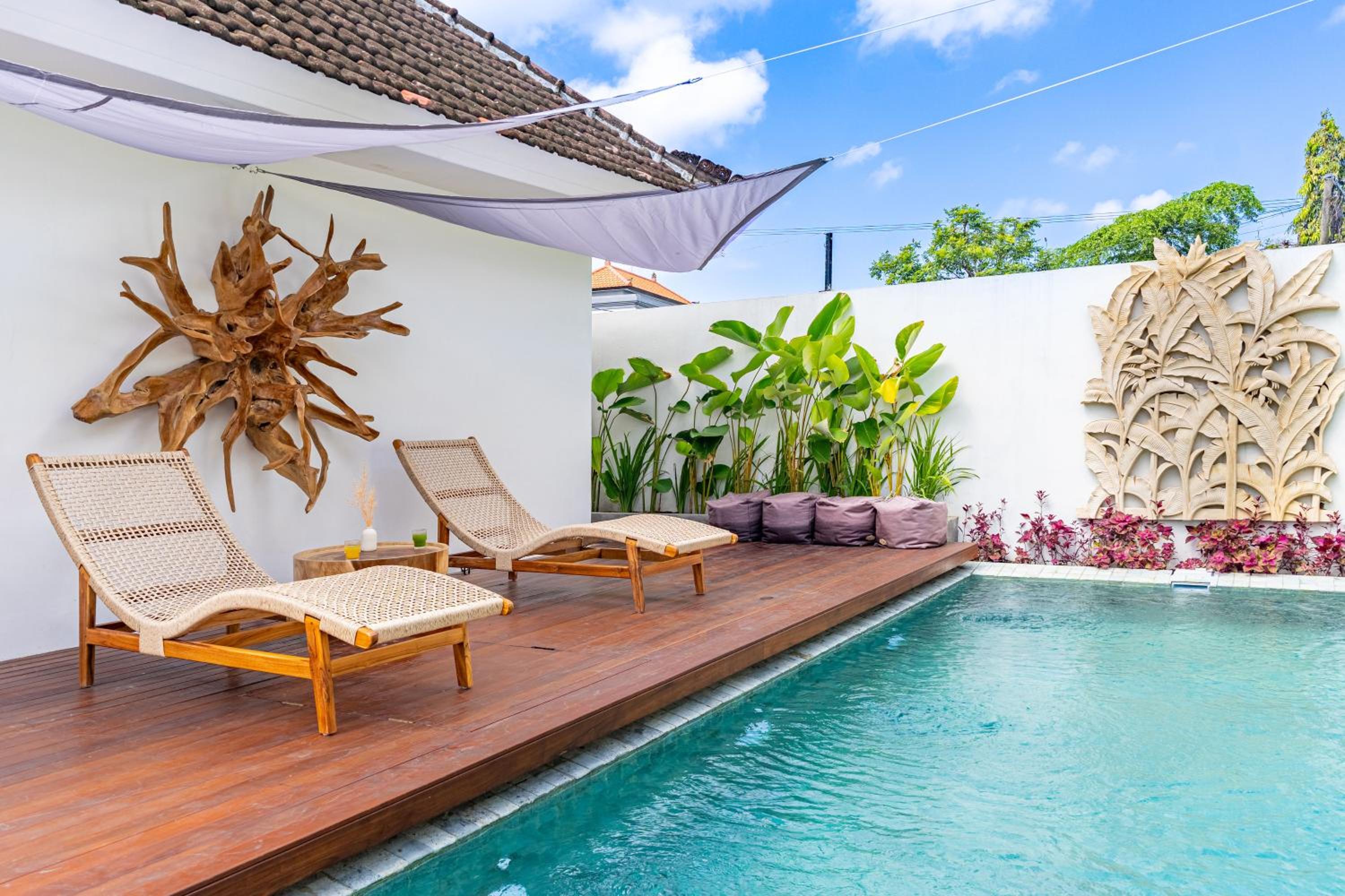 Sunny 2BR Villa with Private Pool in Canggu
