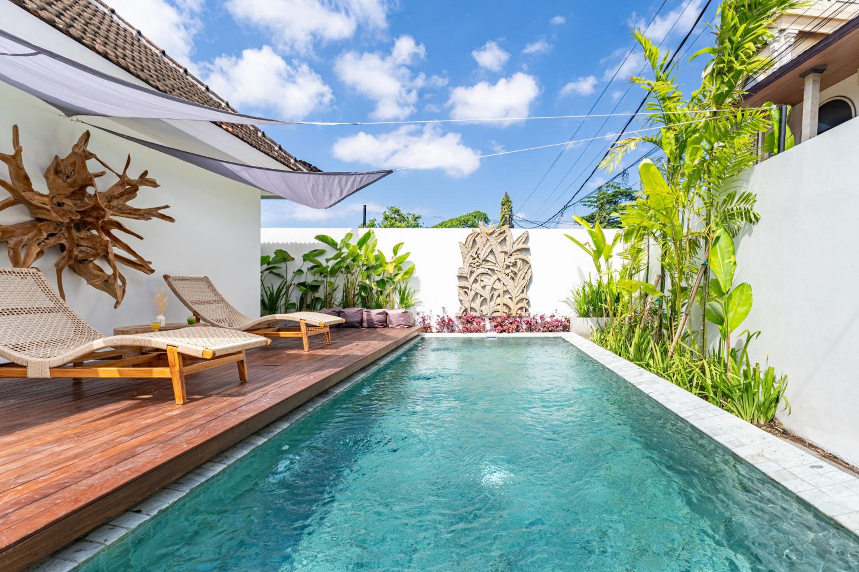 Sunny 2BR Villa with Private Pool in Canggu