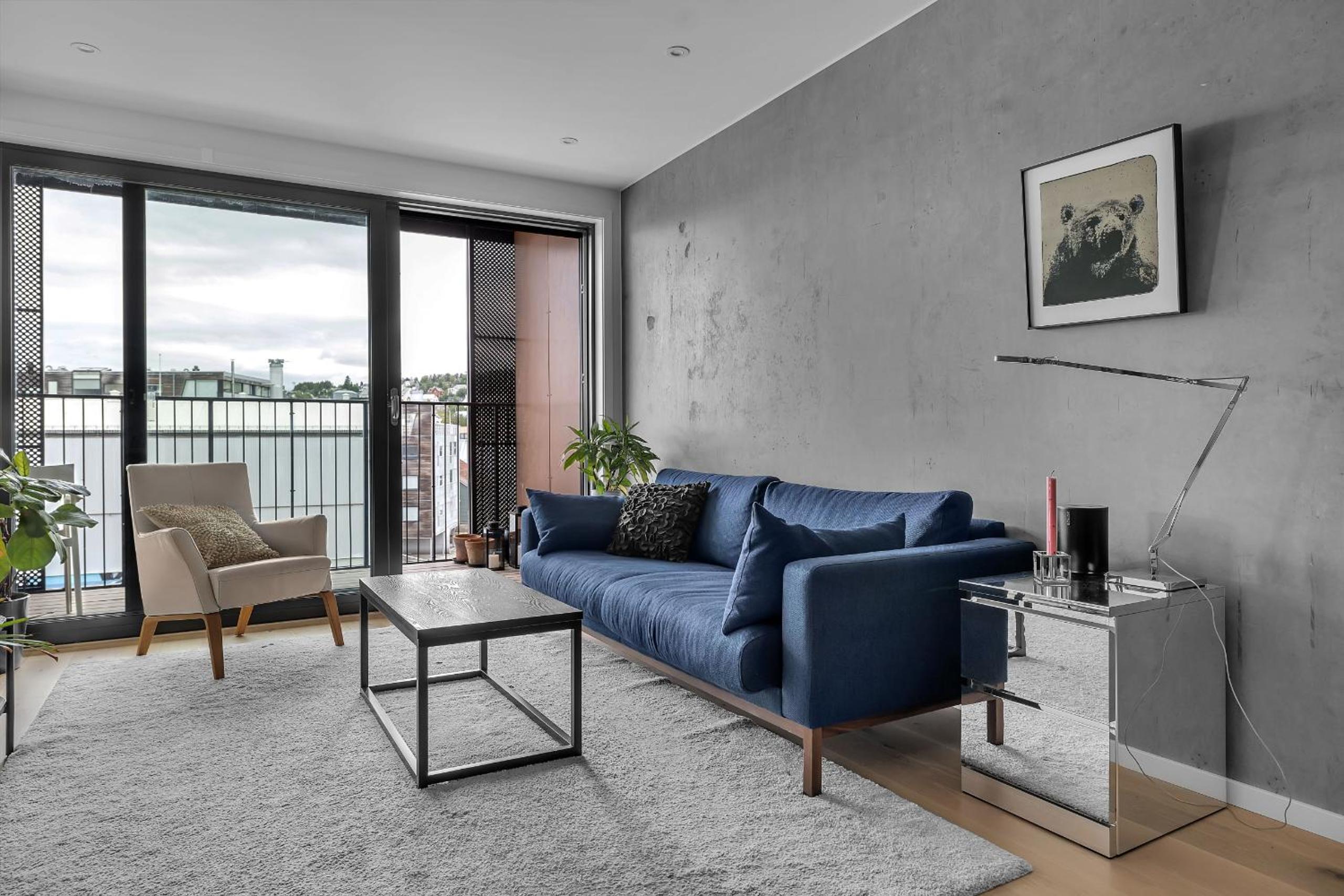 Nordic modern apartment with sea view