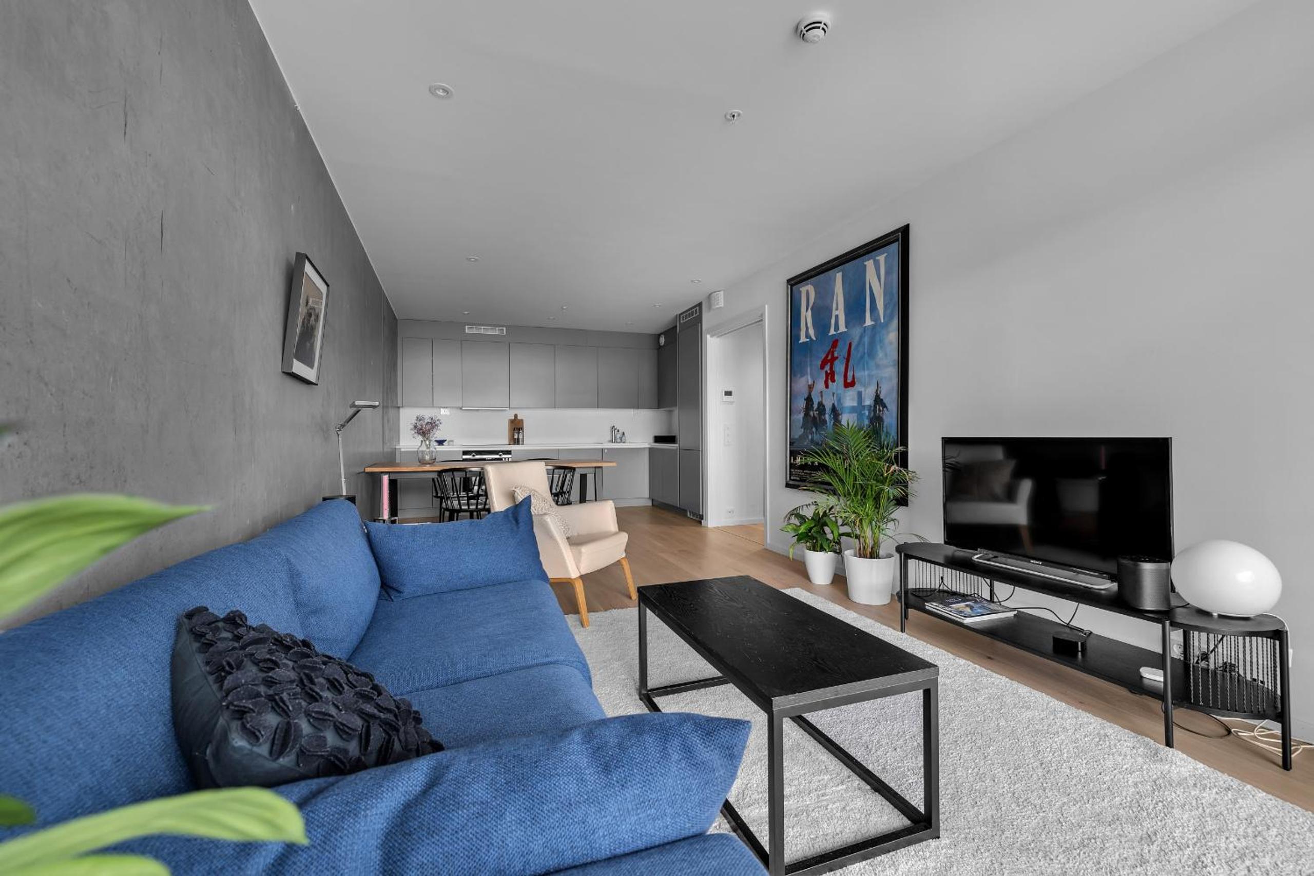 Nordic modern apartment with sea view