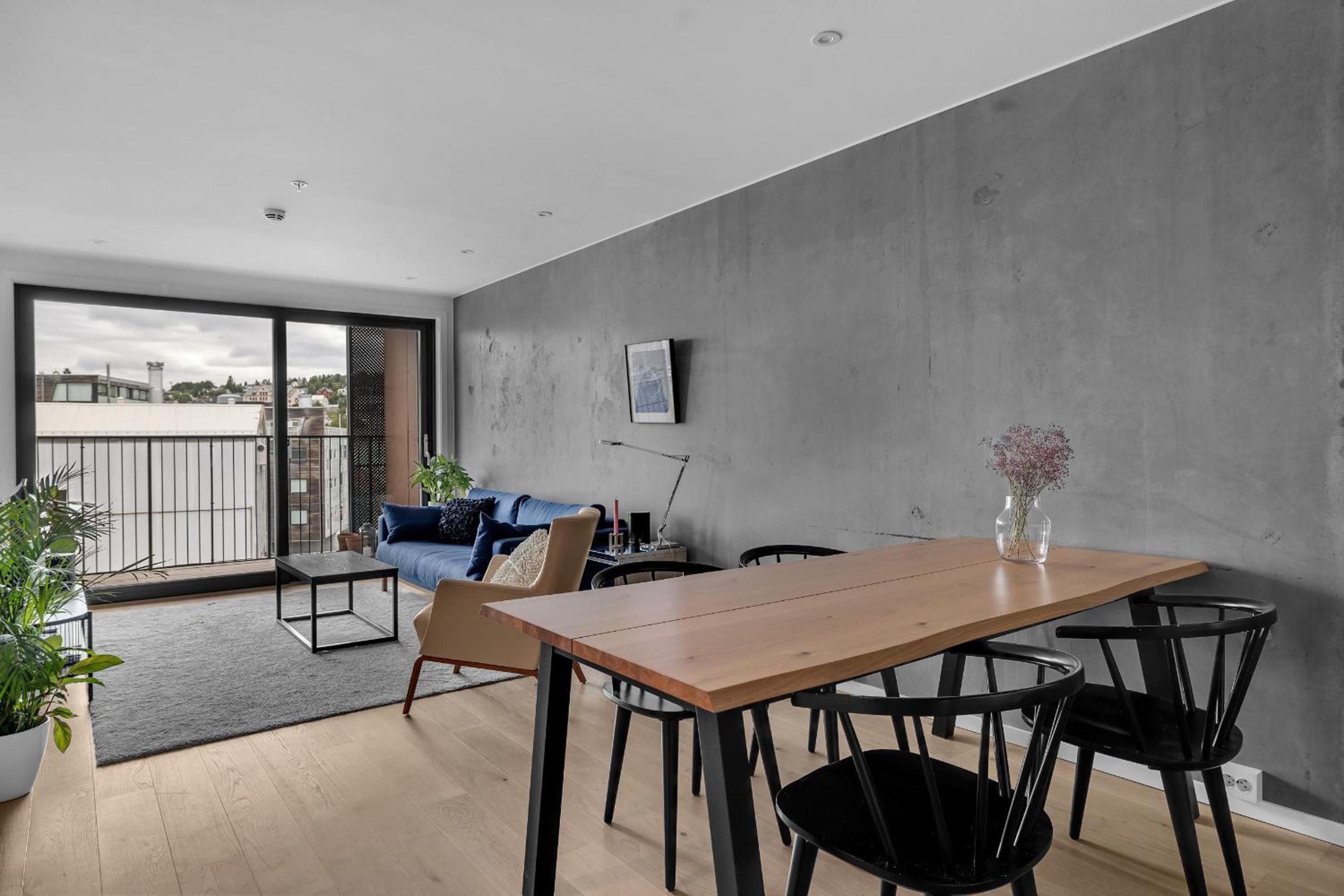 Nordic modern apartment with sea view