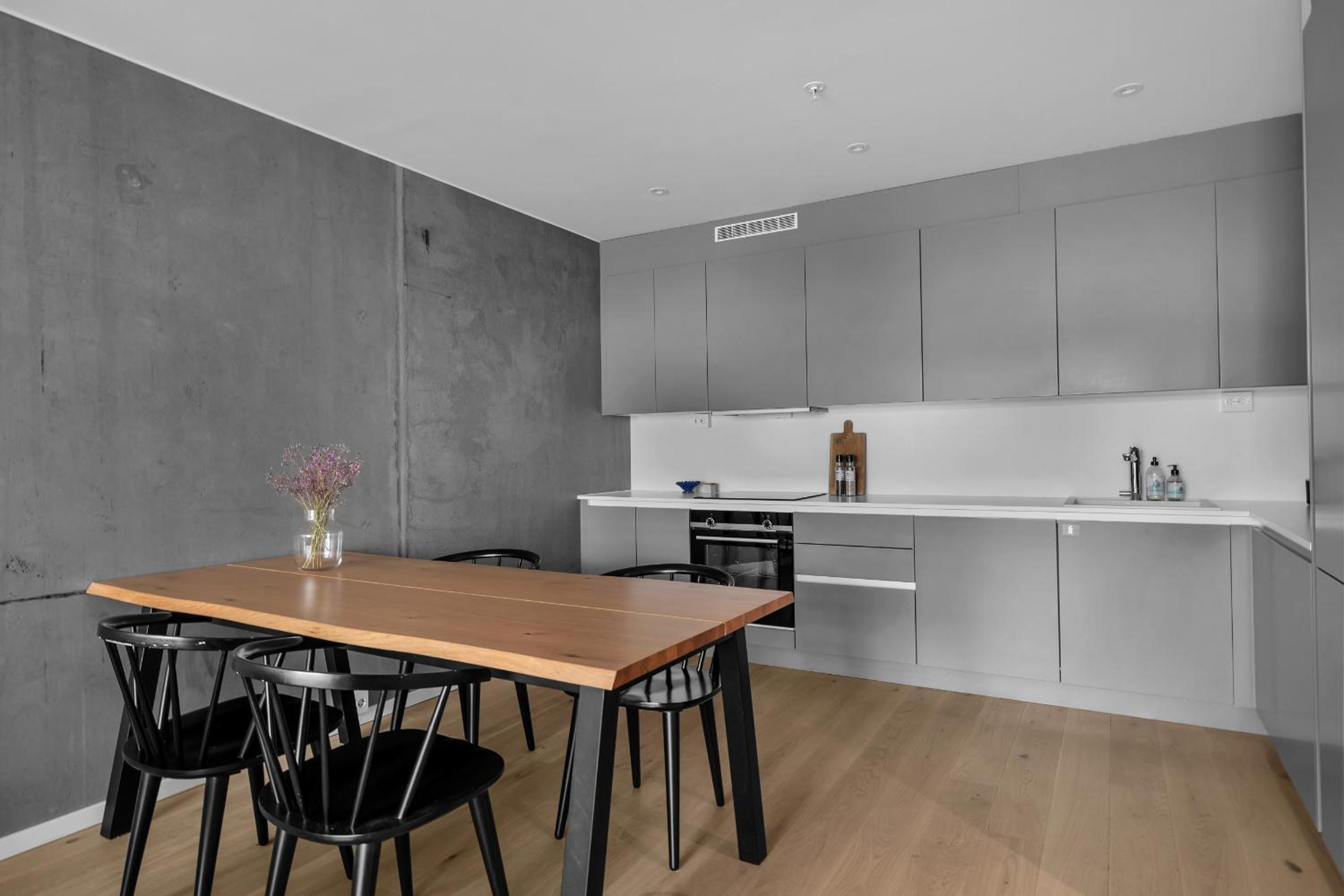 Nordic modern apartment with sea view