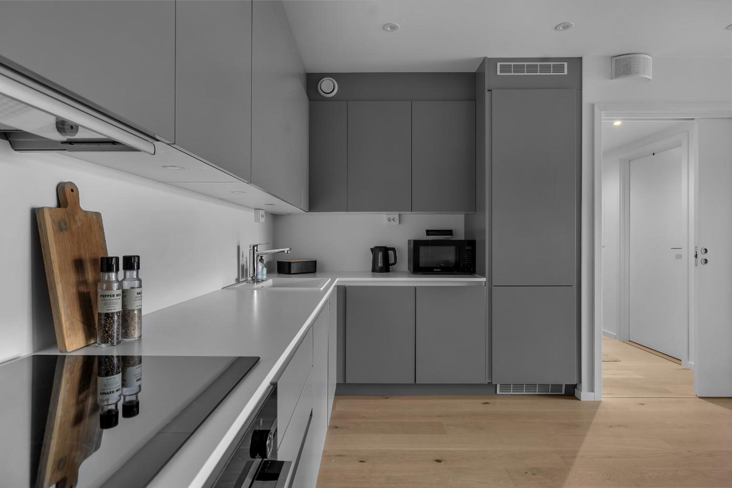 Nordic modern apartment with sea view