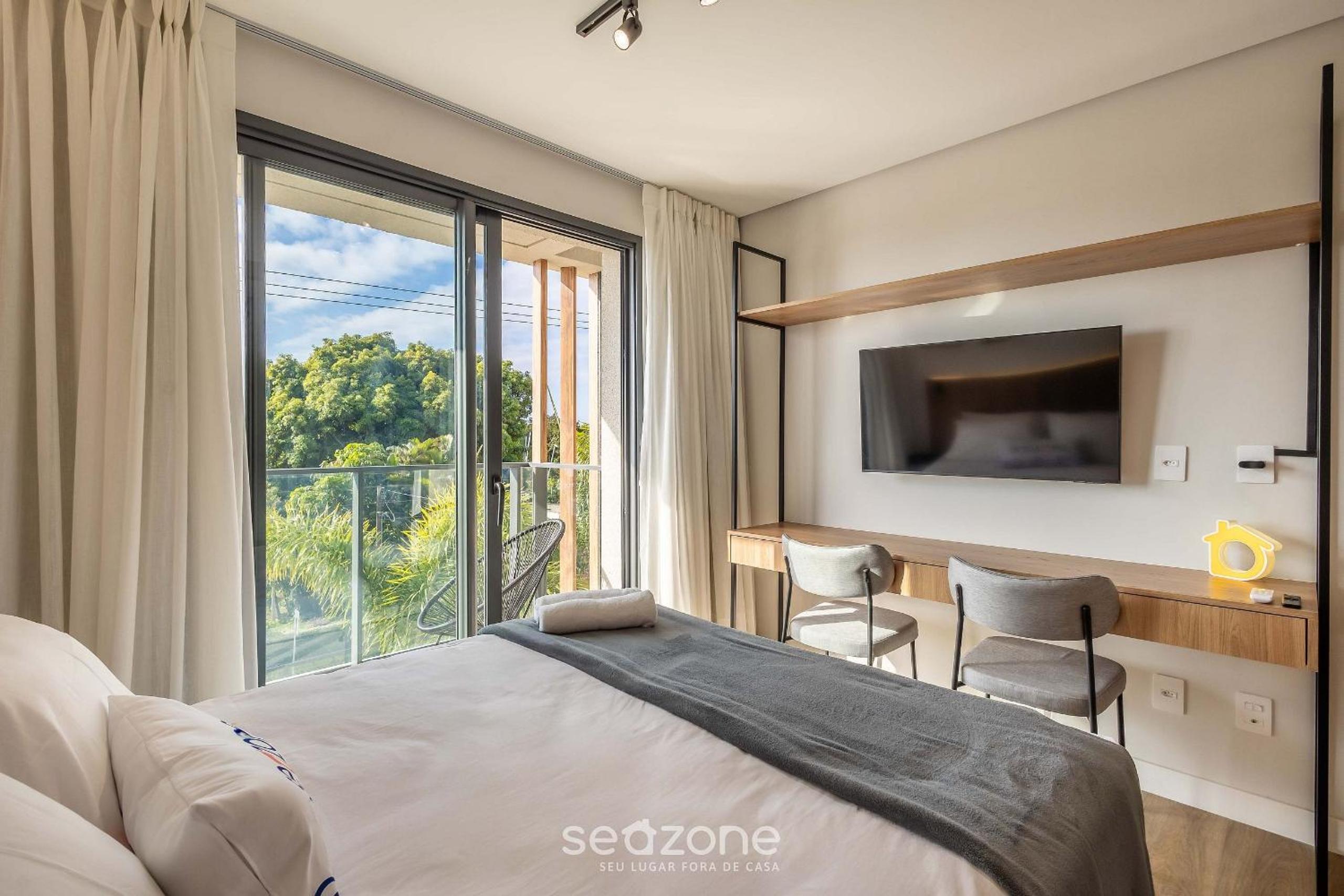 New studios - Pool with sea view - Penha Spot PSO