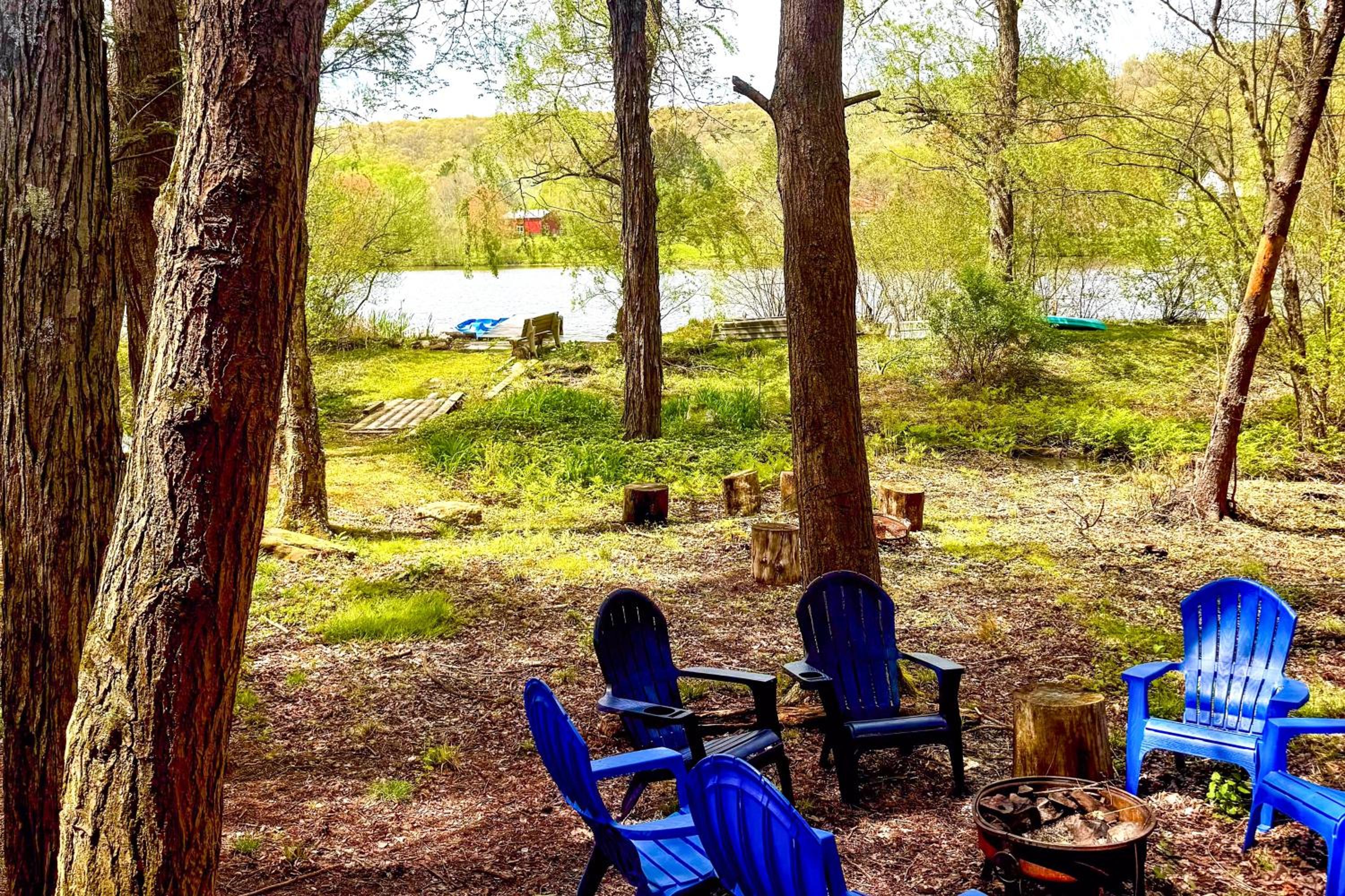 Hot Tub, Dock, Pool Table! Lakefront Poconos Haven