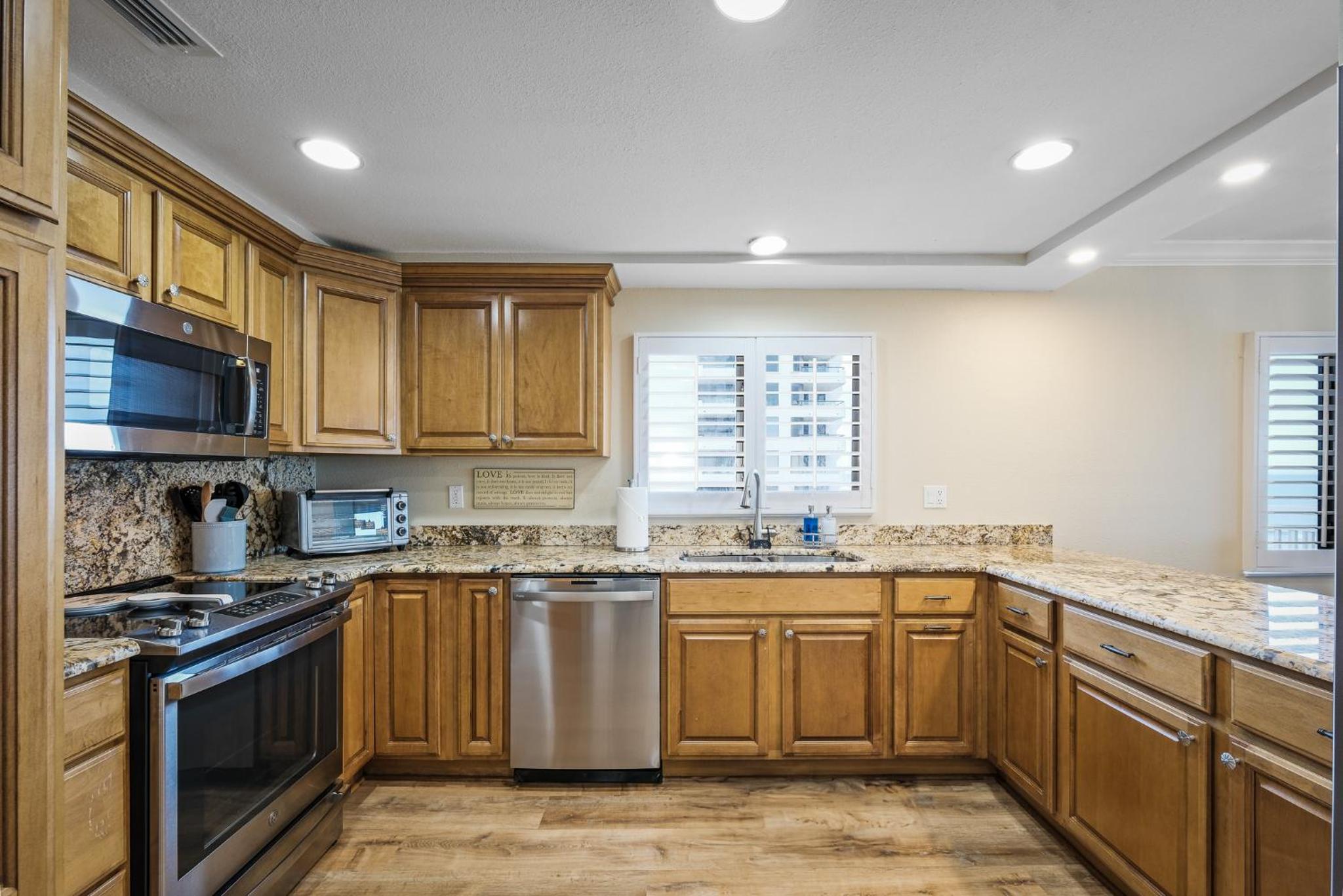 Renovated direct oceanfront corner condo with a huge wrap-around balcony and pool