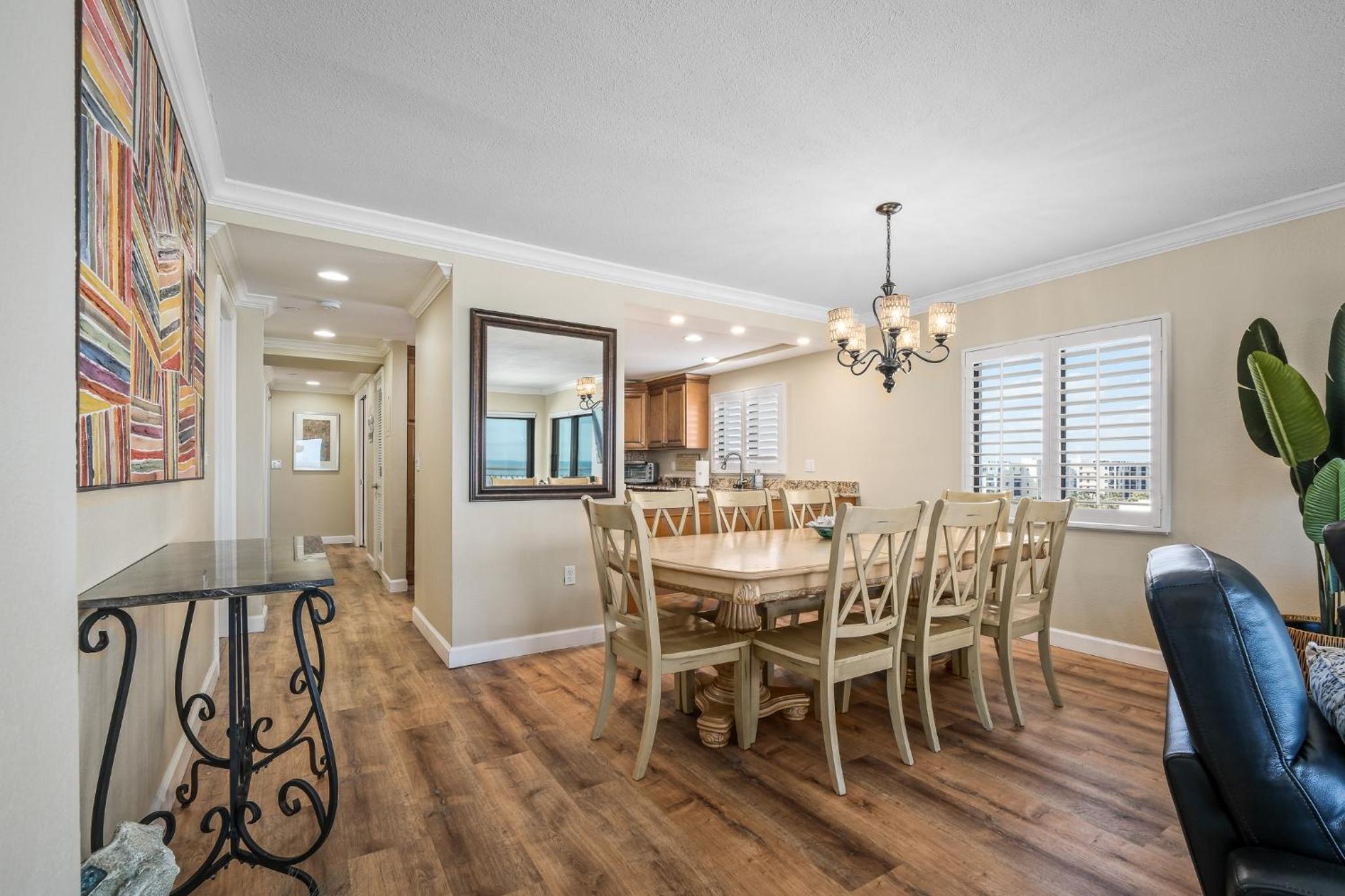 Renovated direct oceanfront corner condo with a huge wrap-around balcony and pool