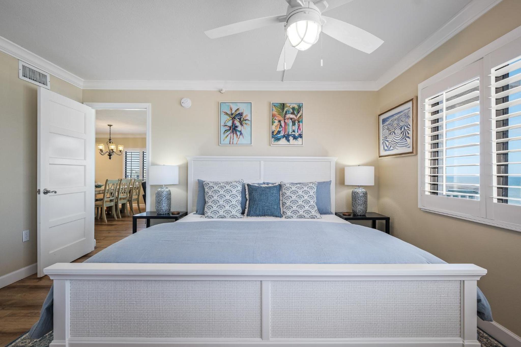 Renovated direct oceanfront corner condo with a huge wrap-around balcony and pool