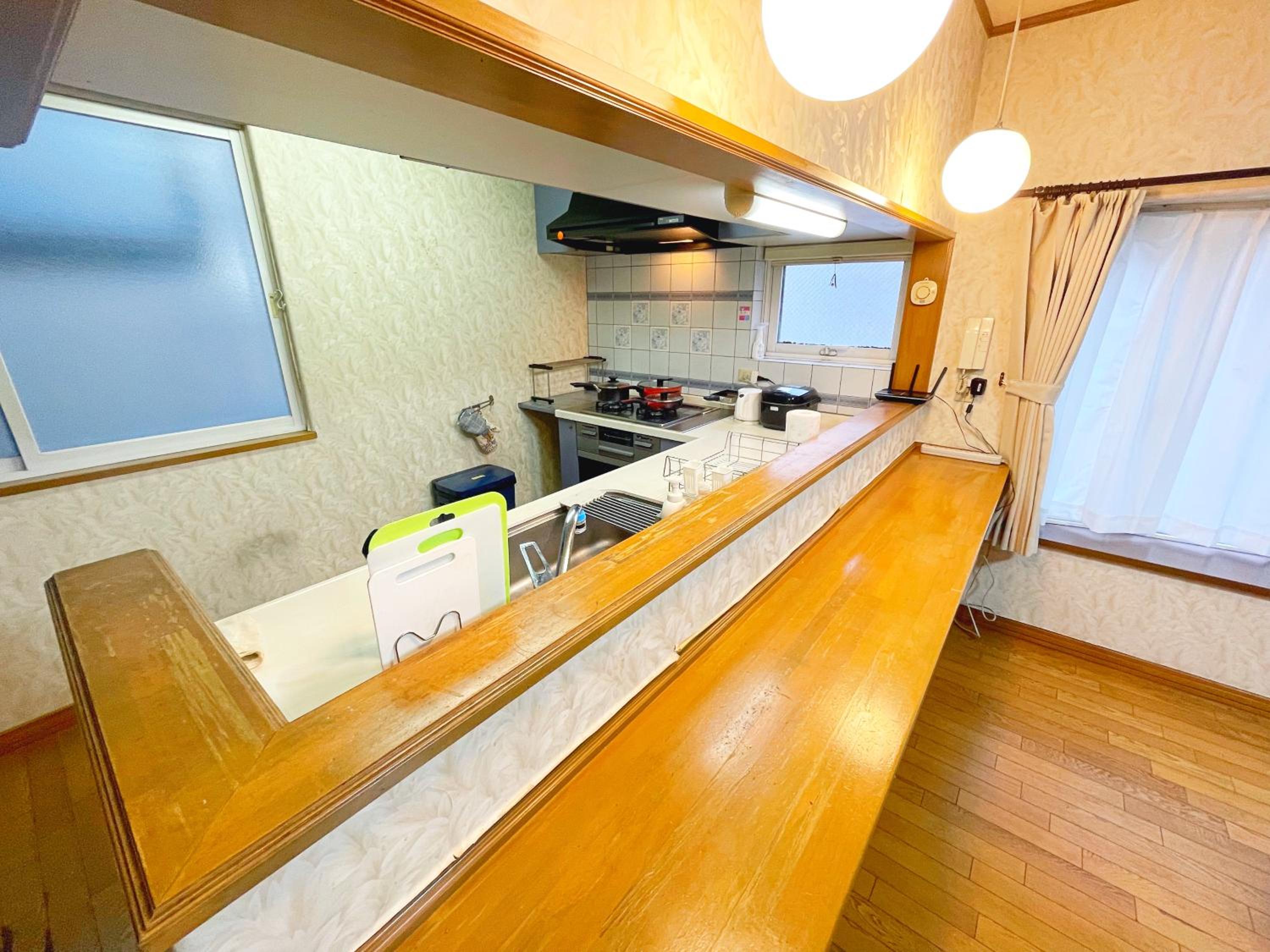 2泊以上超お得料金!! 青森駅近7名まで同一料金ファミリー向け小学生添い寝無料 - キッチン周り充実 -コンドフルカワ青森