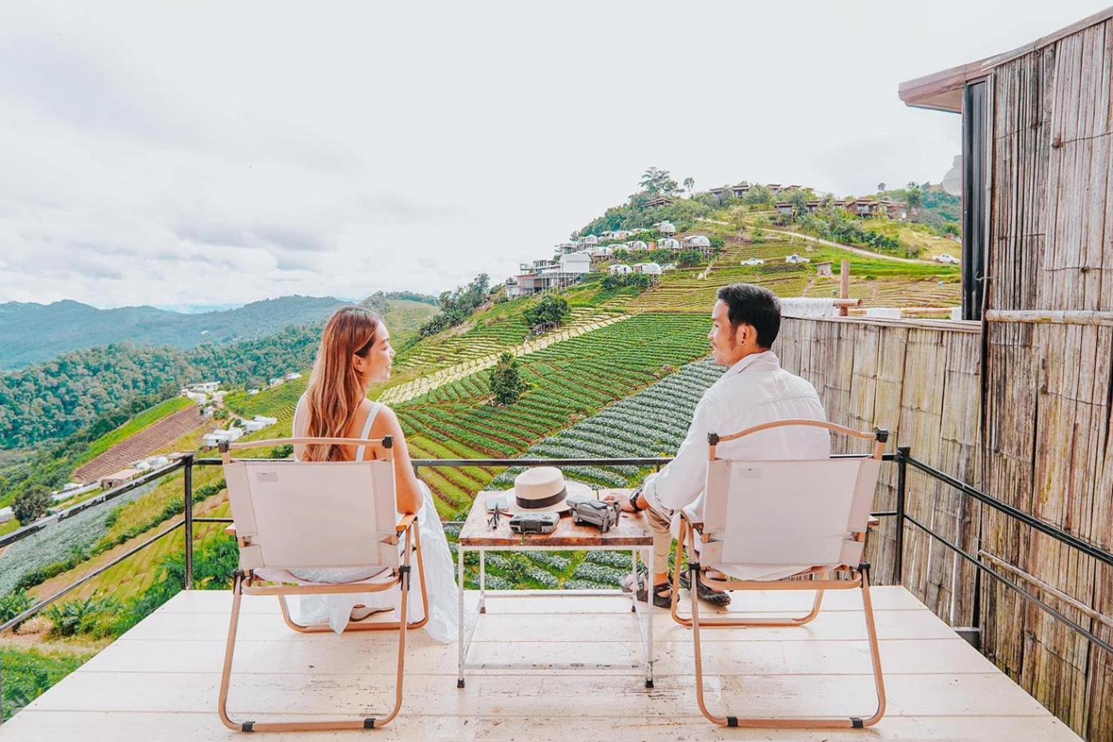 ภูวินคาเฟ่ โฮมสเตย์ Phuwin Homestay Monjam