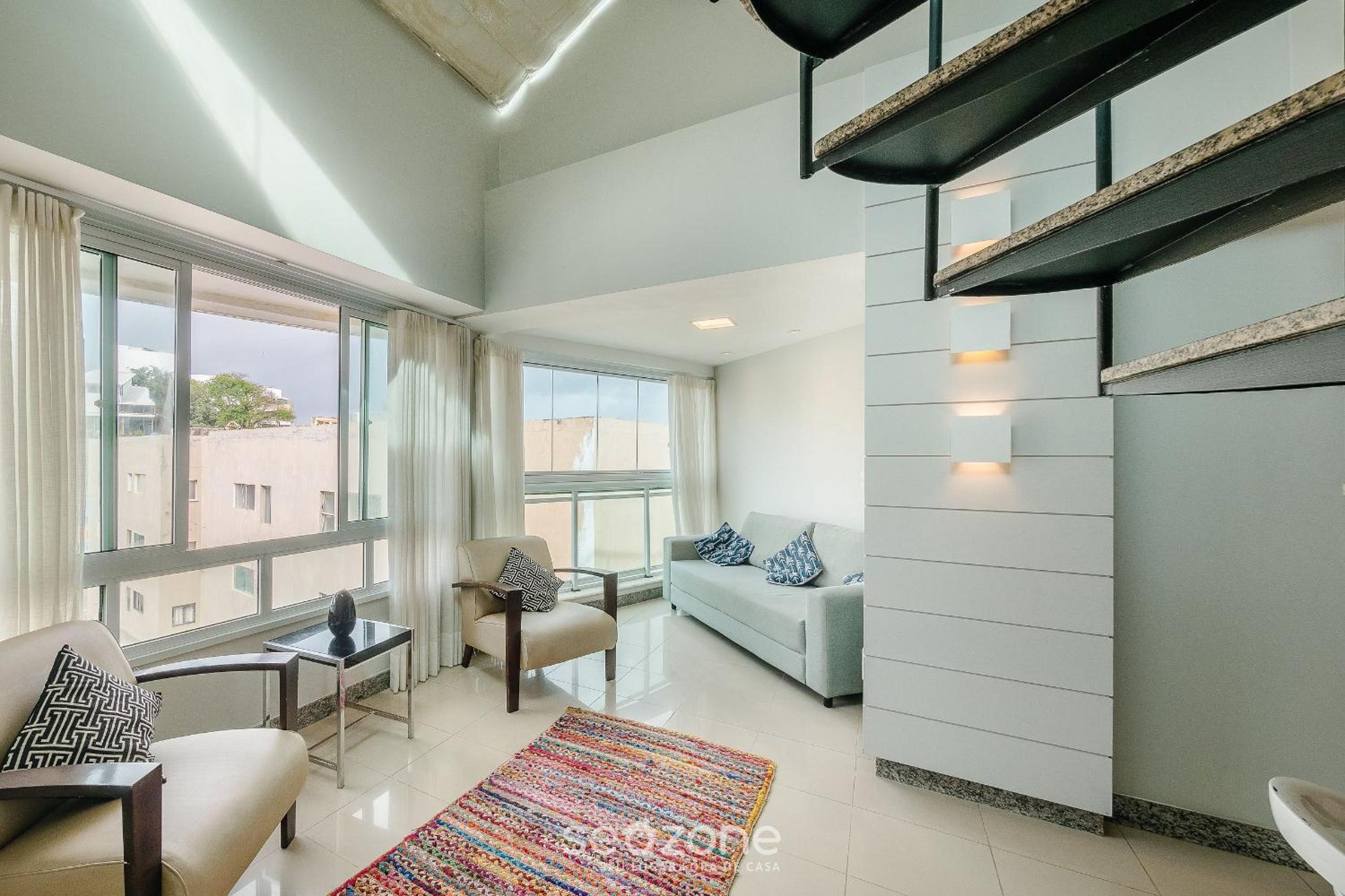 Apt w Jacuzzi and Sea View in Rio Vermelho ENC0307