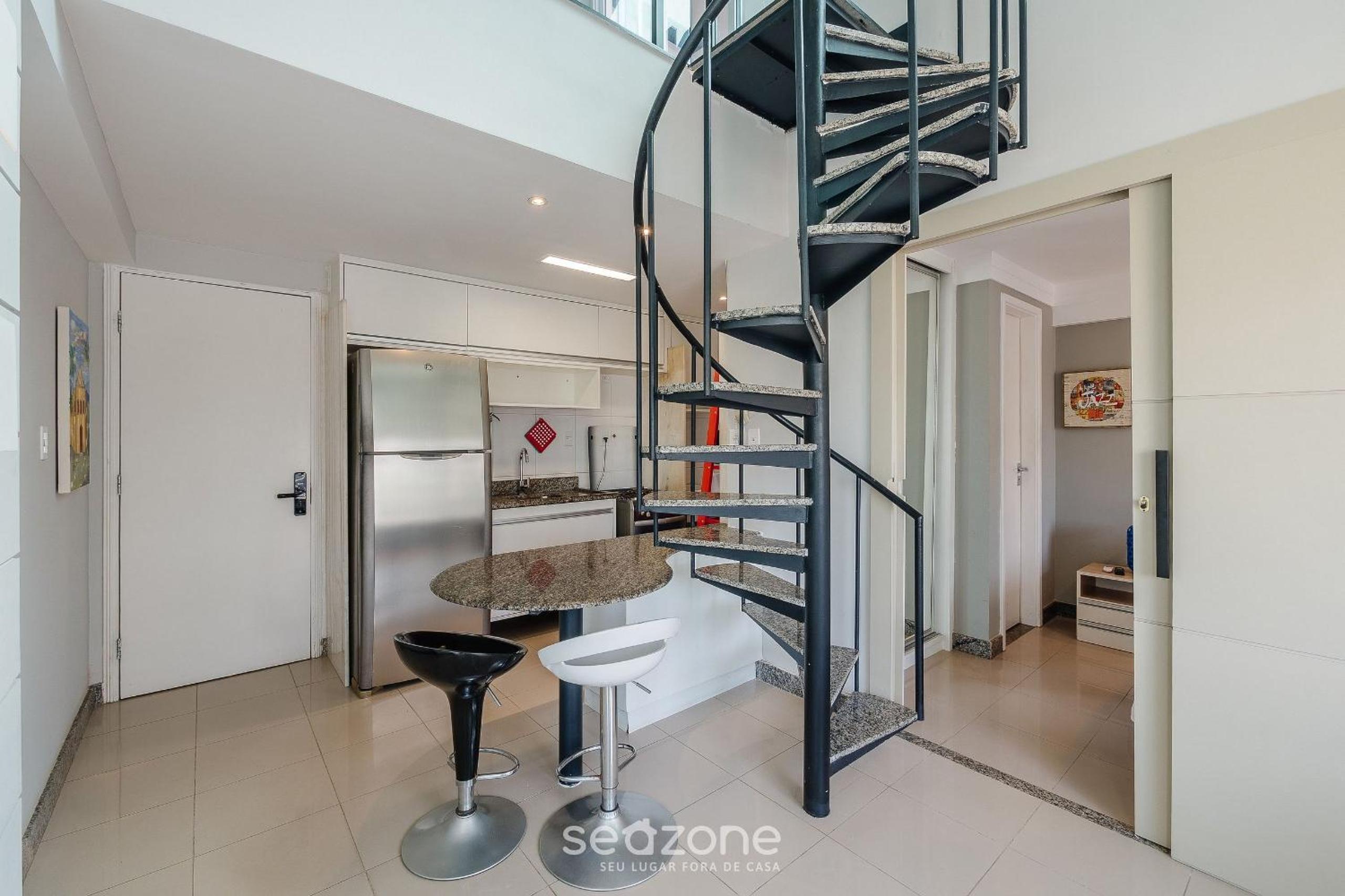 Apt w Jacuzzi and Sea View in Rio Vermelho ENC0307