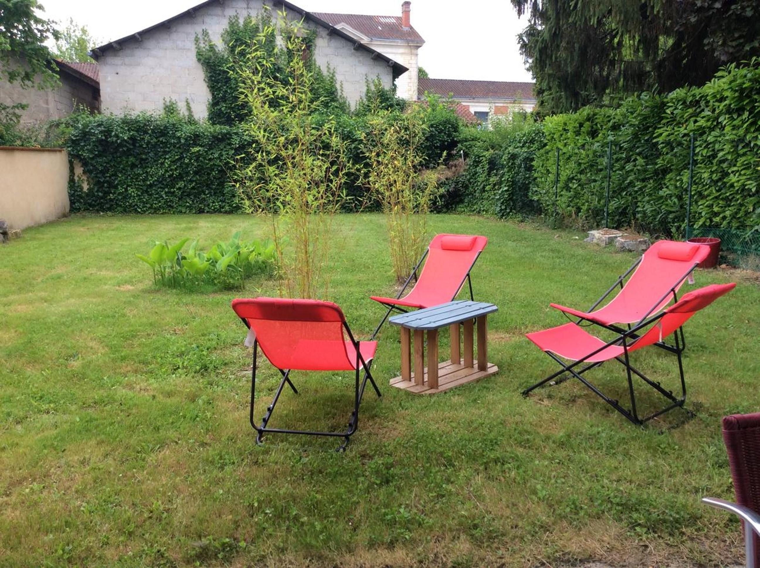 outdoor BBQ area