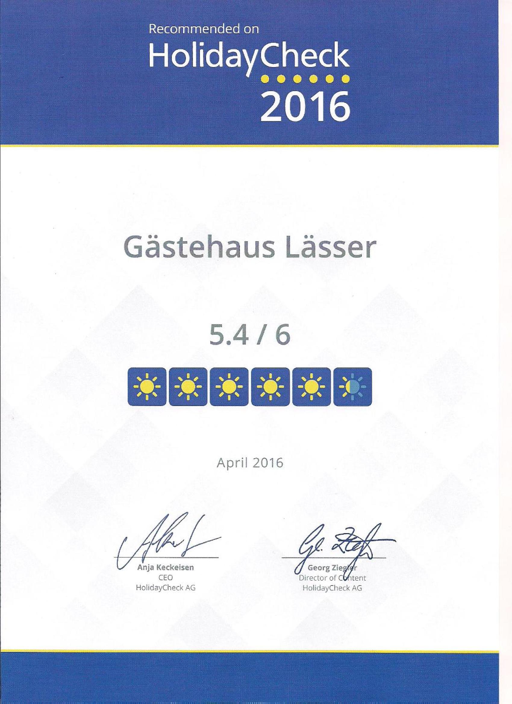 Gästehaus Lässer