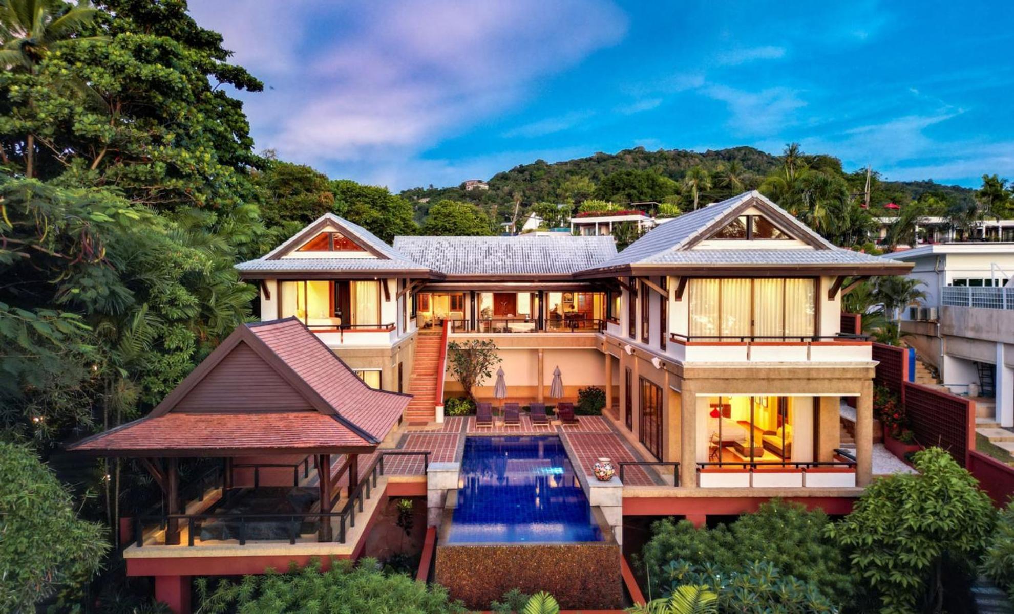 5BR Sea View Pool Villa - 3-Min Walk to Kata Beach - Villa Apsara by Warm Plus