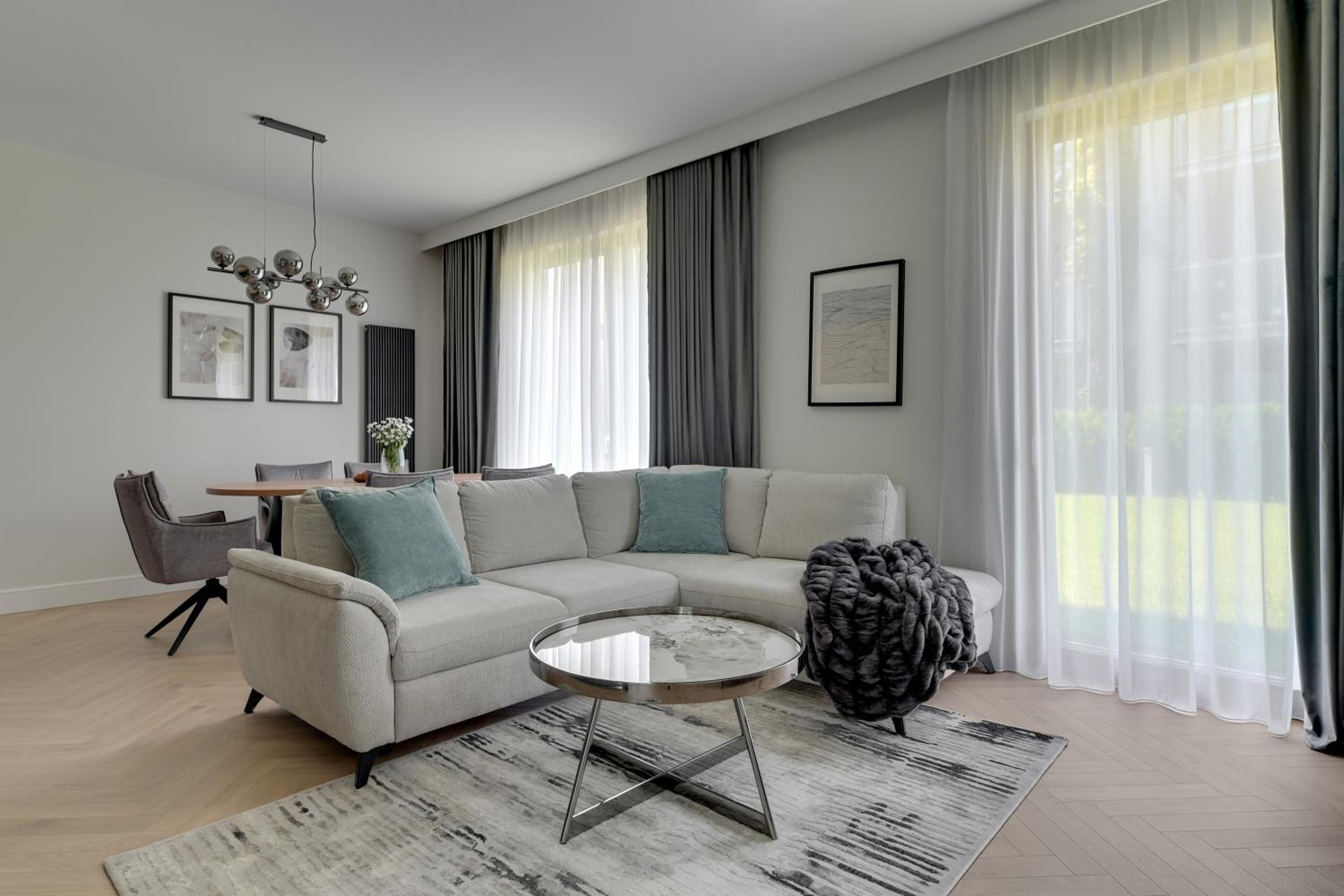 Nadmorski Dwór Premium Apartment with Parking Sauna & Gym by Lion Apartments
