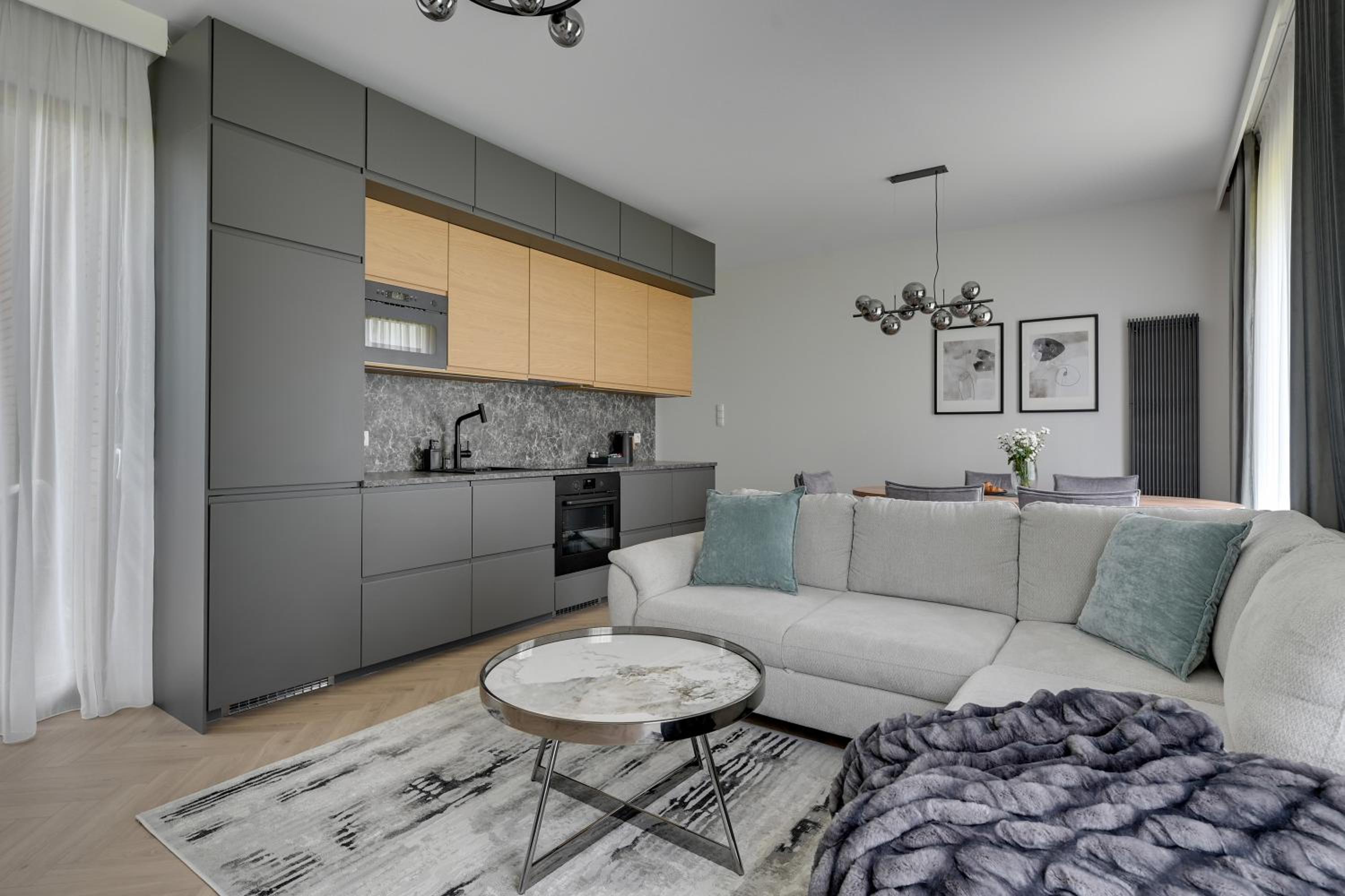 Nadmorski Dwór Premium Apartment with Parking Sauna & Gym by Lion Apartments