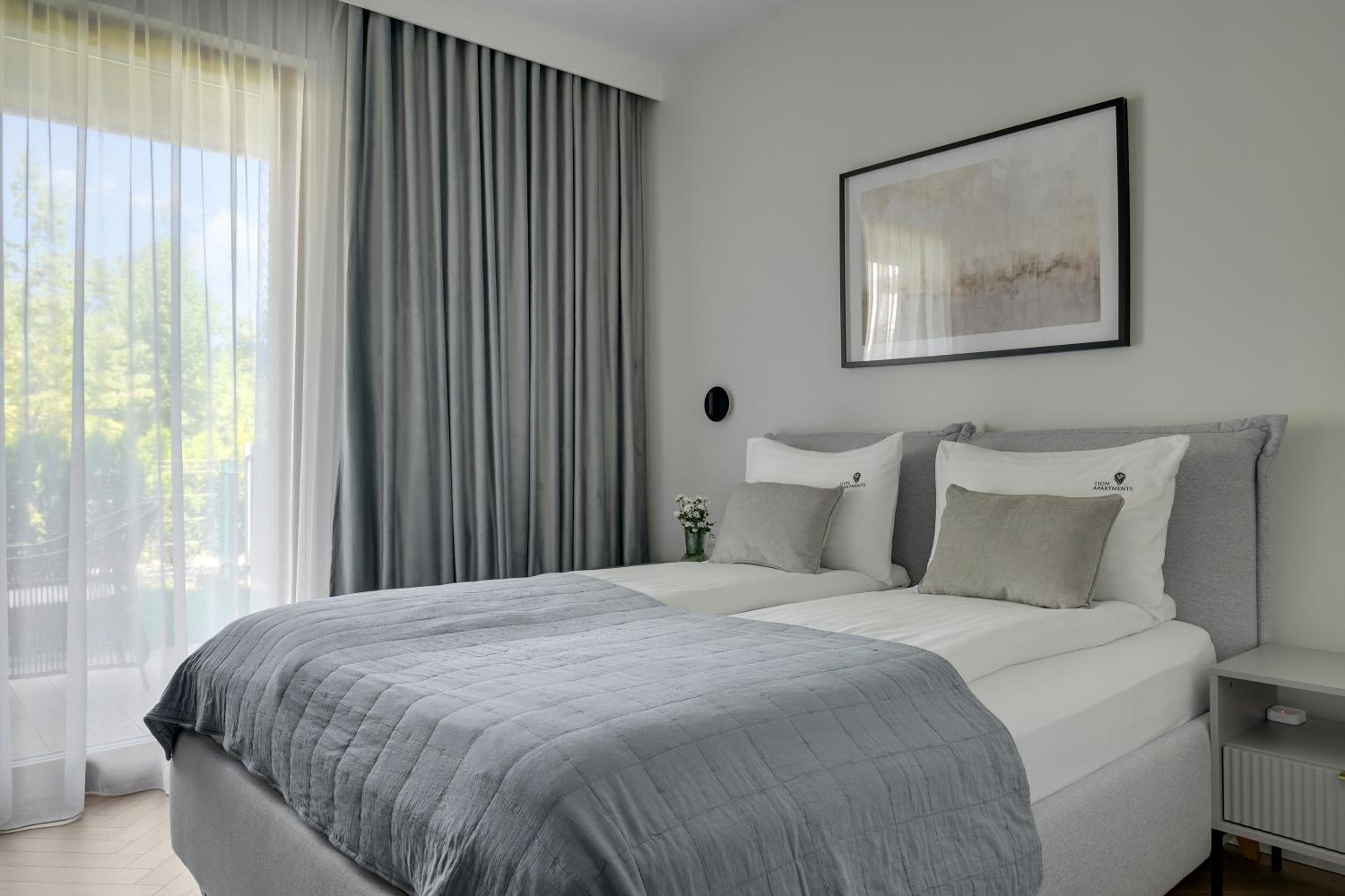 Nadmorski Dwór Premium Apartment with Parking Sauna & Gym by Lion Apartments