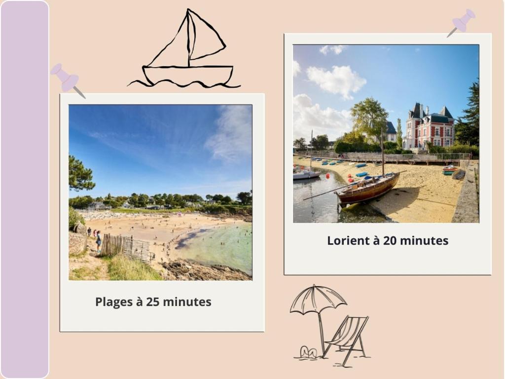 Suite Kozhi - Balnéo privative, Billard, Vidéoprojecteur - Proche Lorient