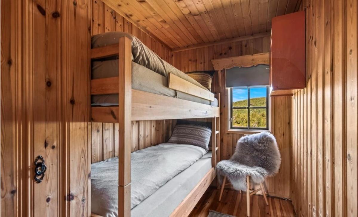 Authentic Secluded Mountain Cabin in Telemark with Panoramic Views