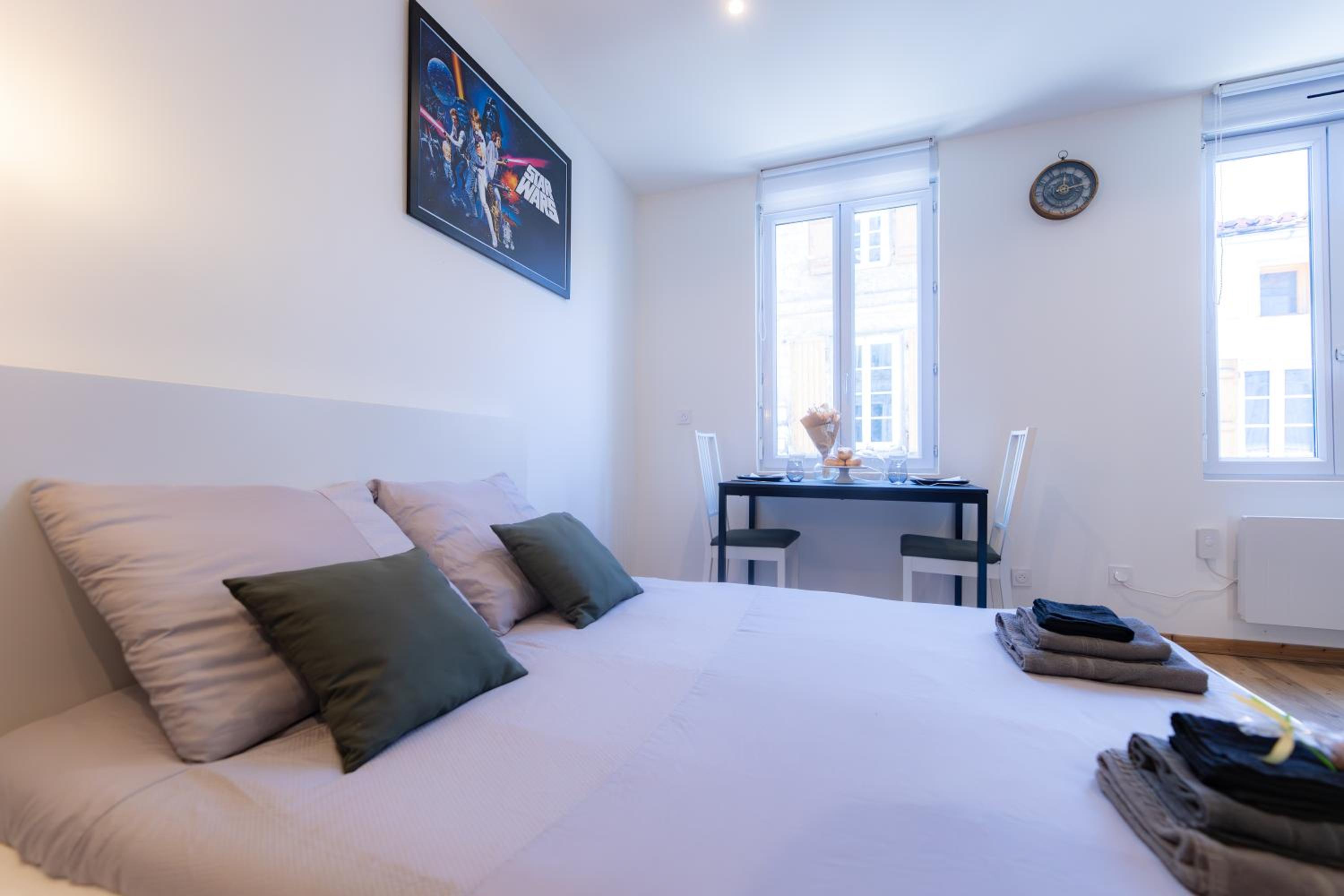 Superbe studio I Centre ville Saint Ausone