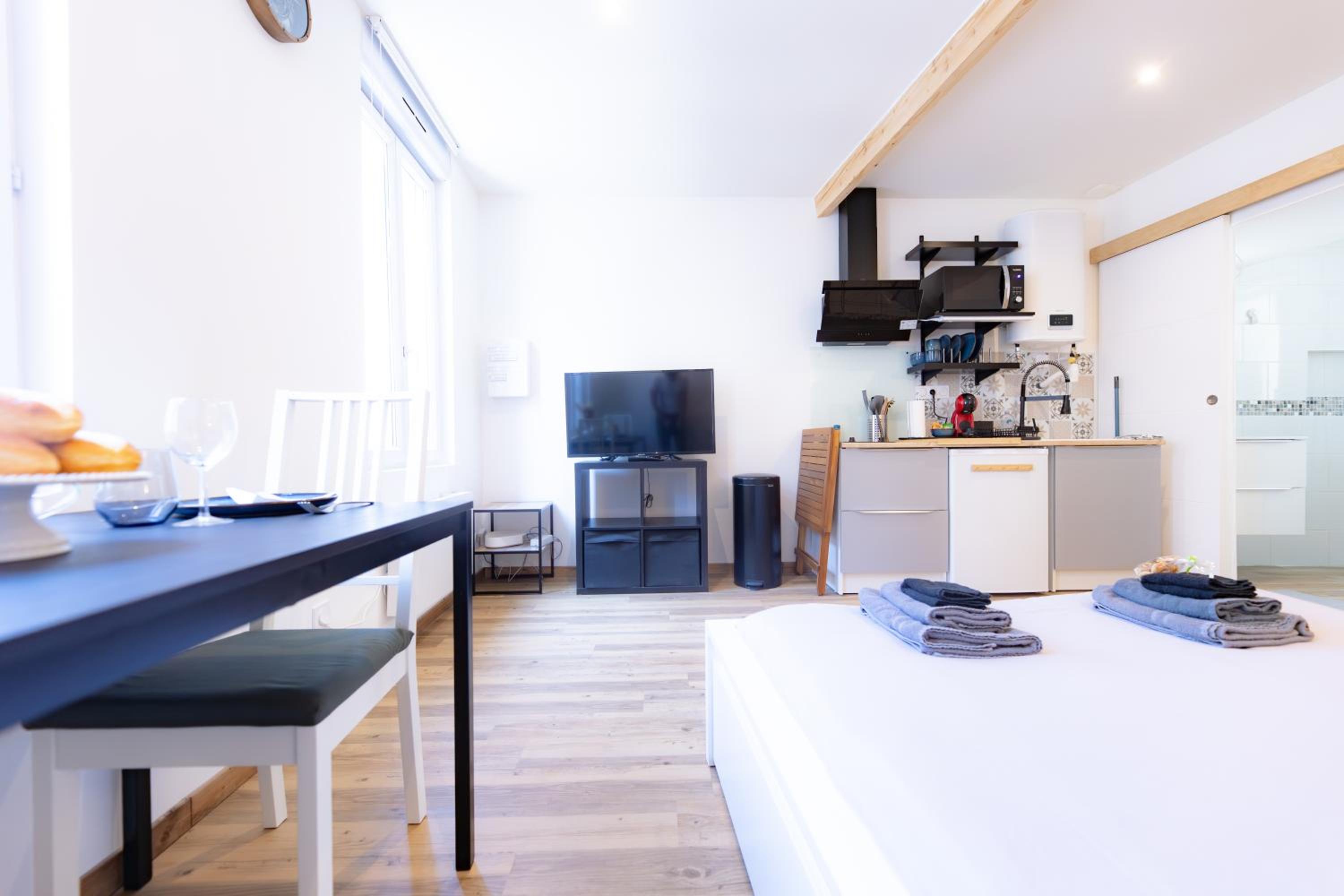 Superbe studio I Centre ville Saint Ausone