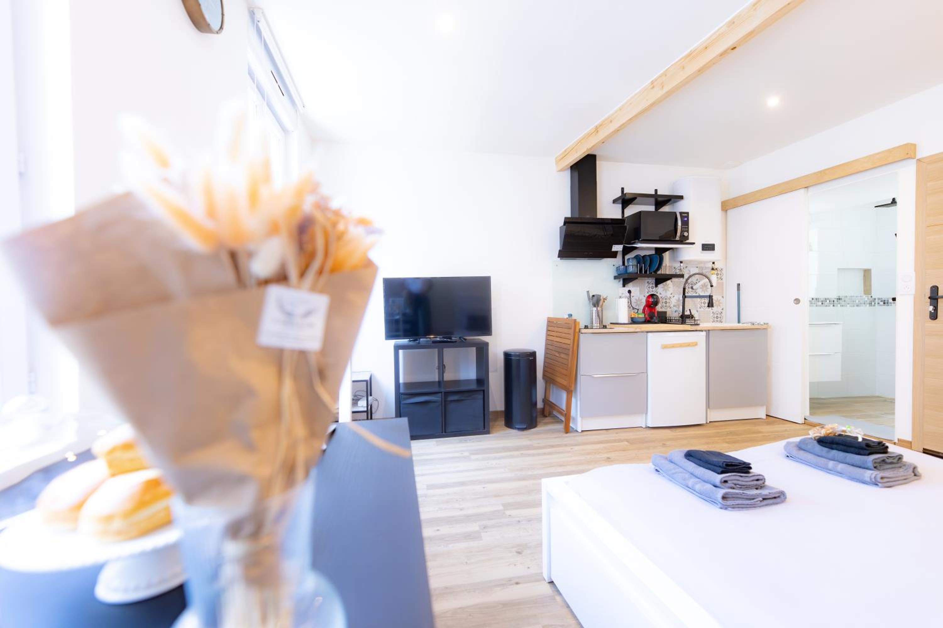 Superbe studio I Centre ville Saint Ausone