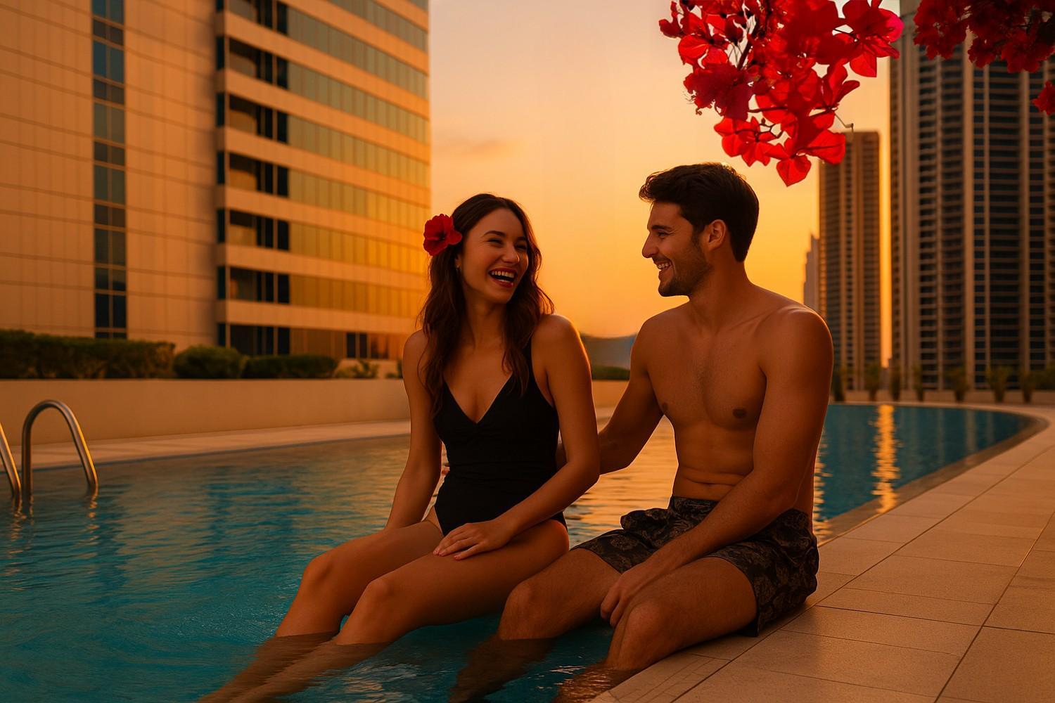 Keyrock Damac Maison Privée - Studio in Business Bay with Pool, Gym & Free Parking