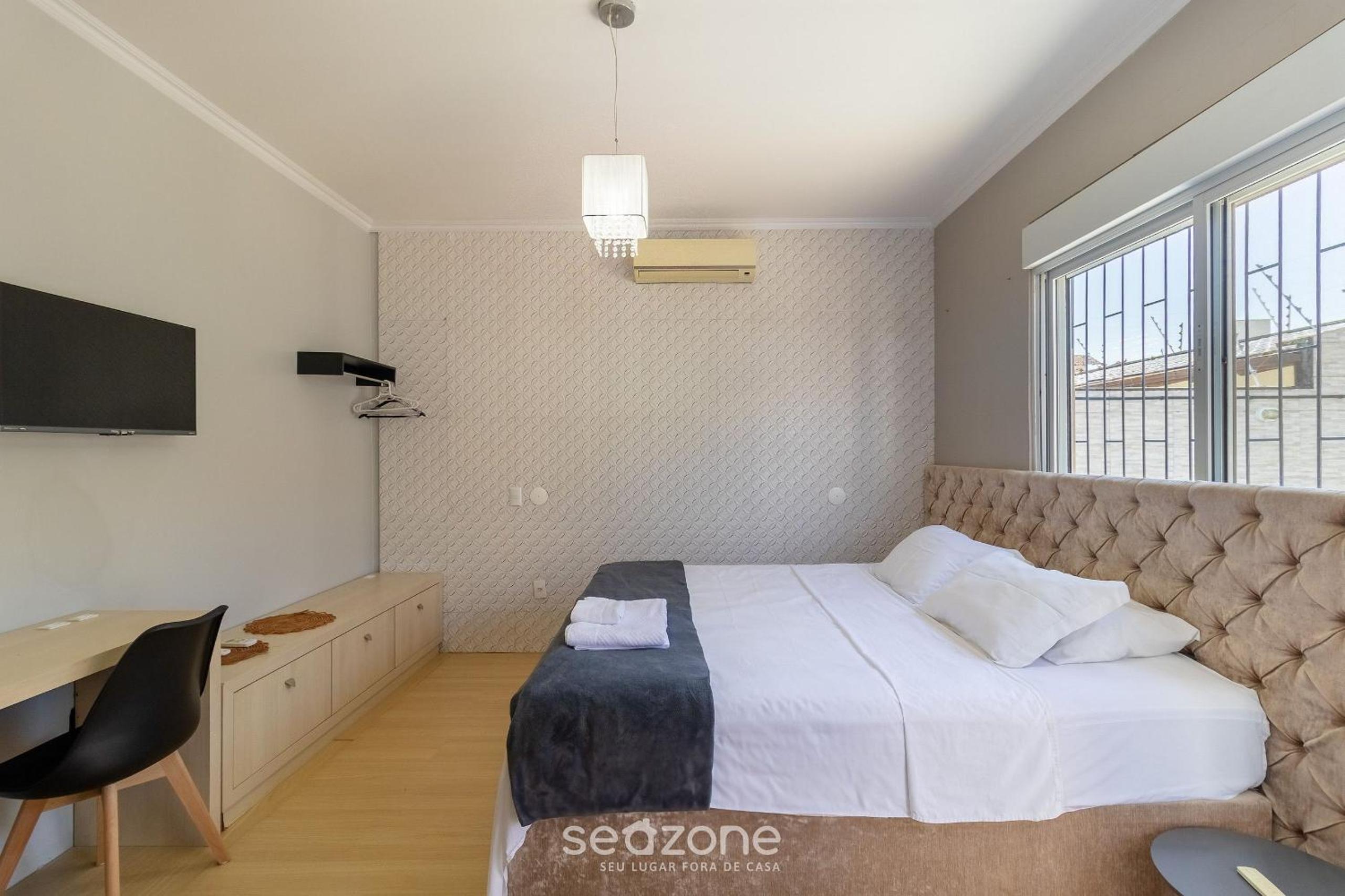 Modern Studio in Condominium with Pool in Floripa - ASK