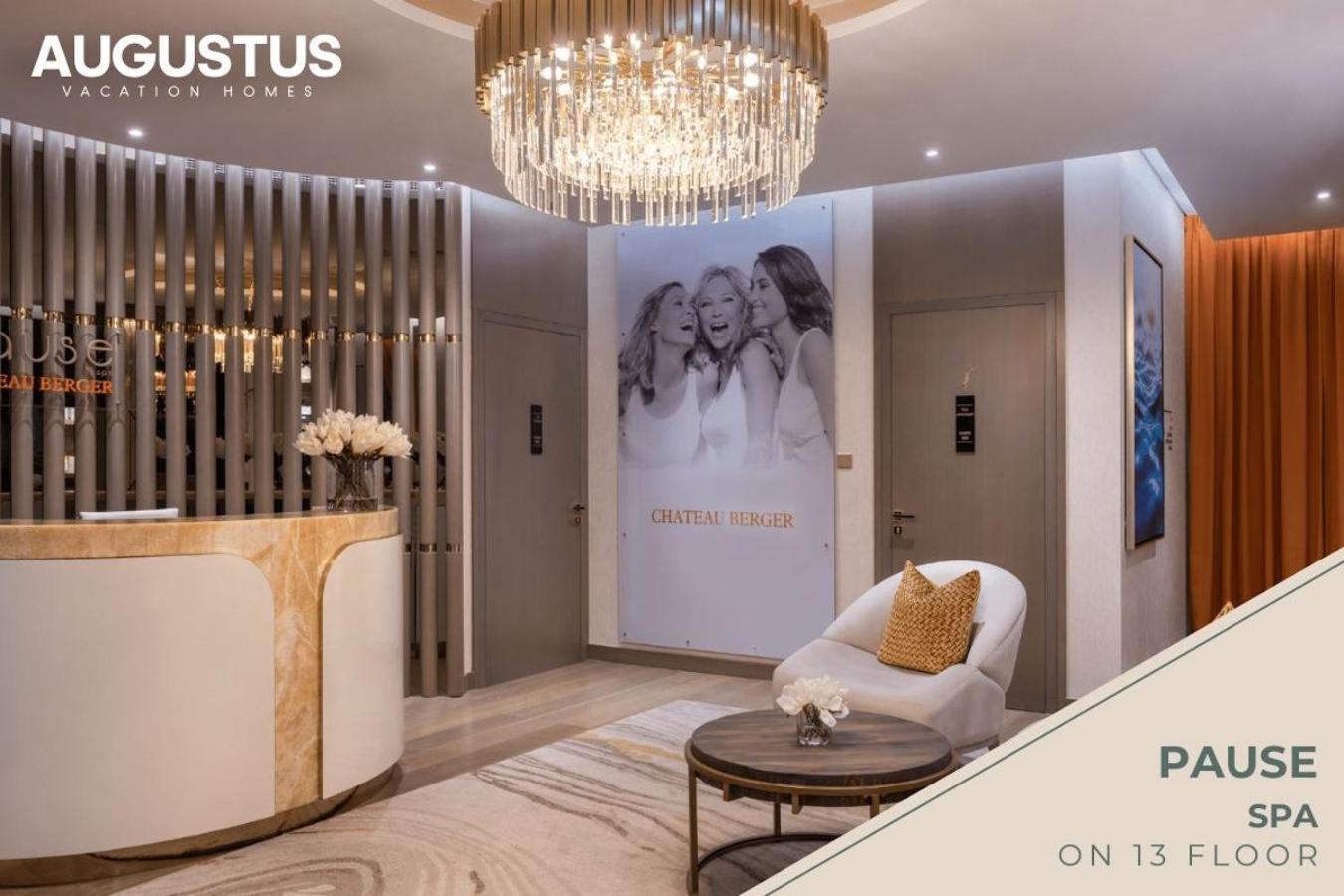 Luxury 58th Floor Seaview 2BR - Paramount Midtown - 6 Guests - 64F Pool Access & Burj View