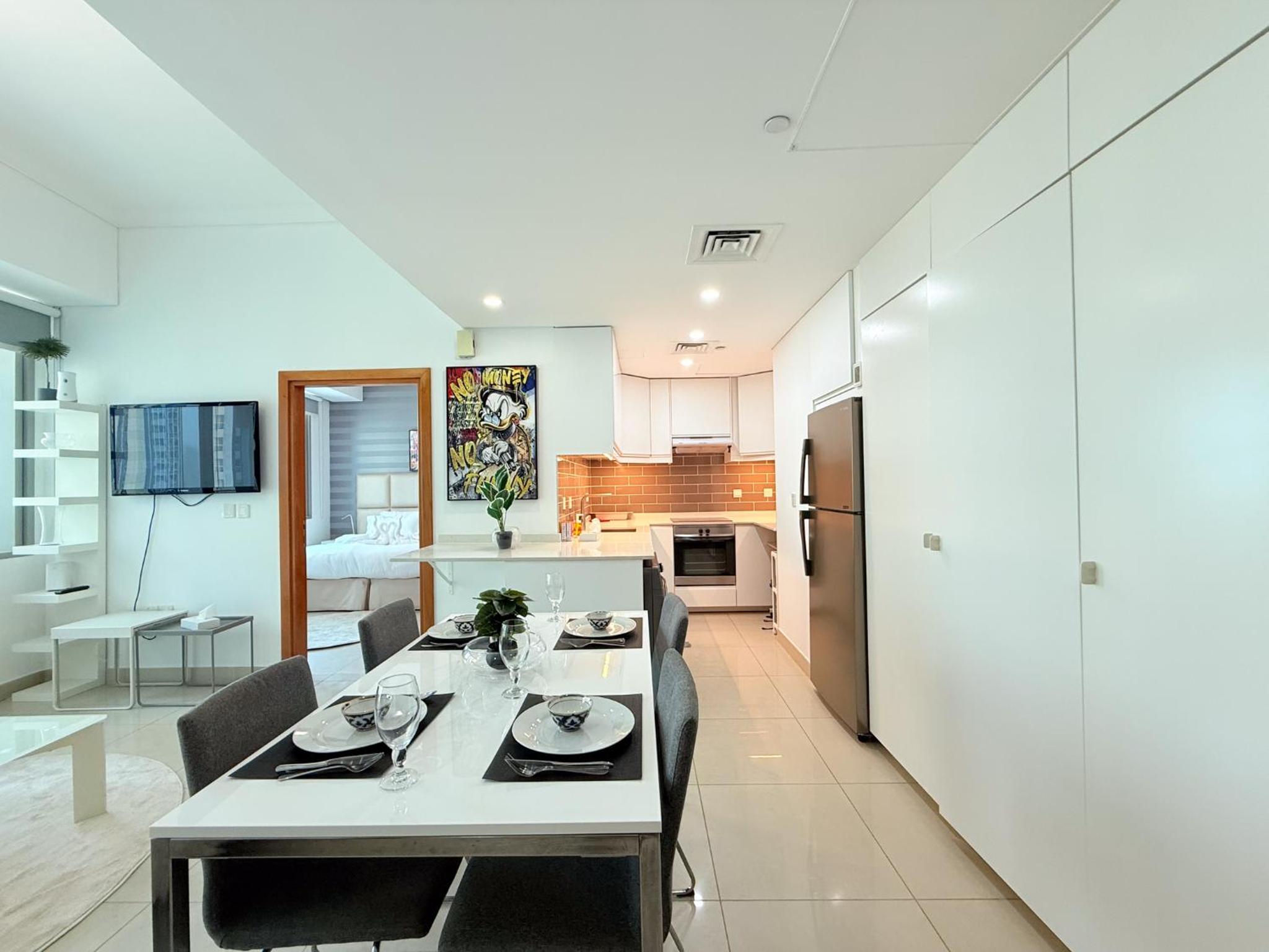 Ocean Heights New 2BDR with full Sea & Dubai Eye view in Marina by Simplex Home