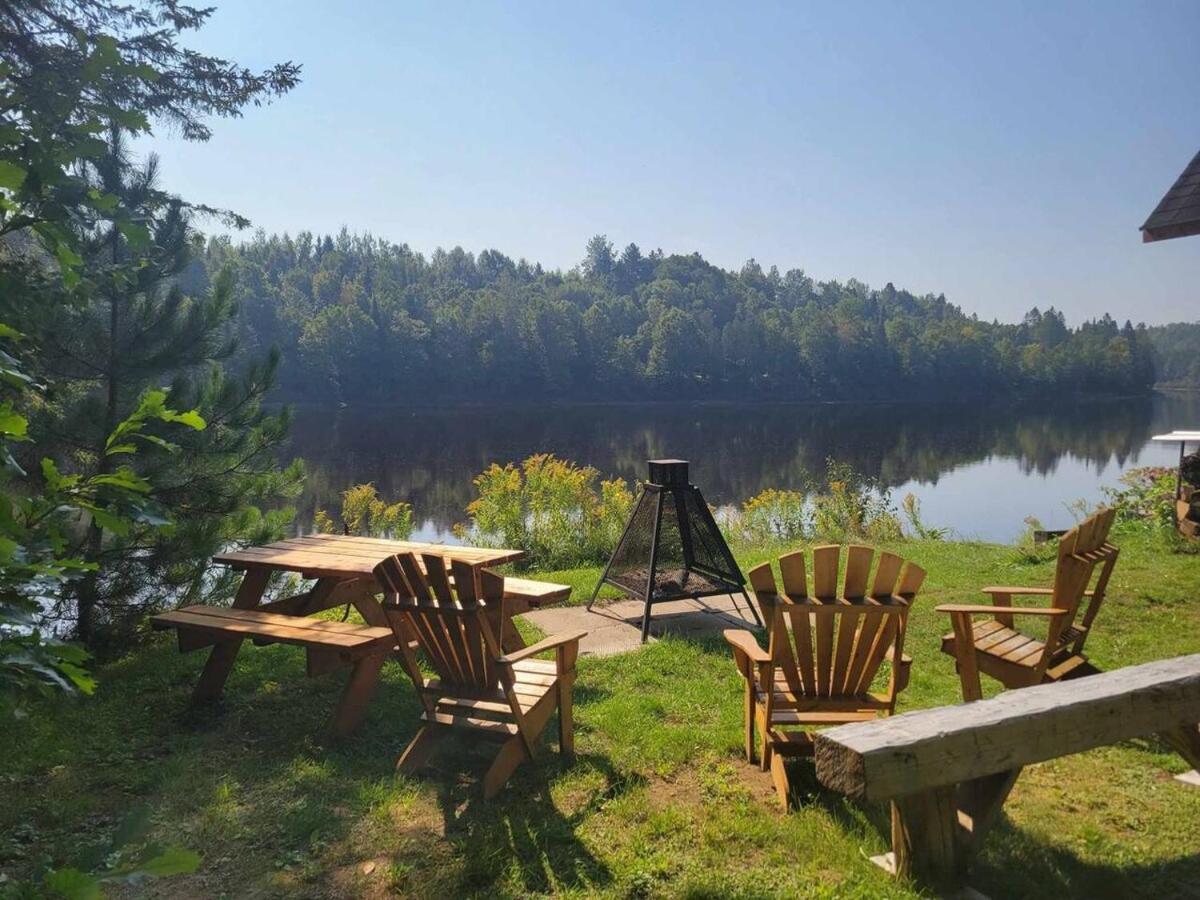 Chalet au bord de l'eau avec spa privé - Mauricie - Portneuf - Québec