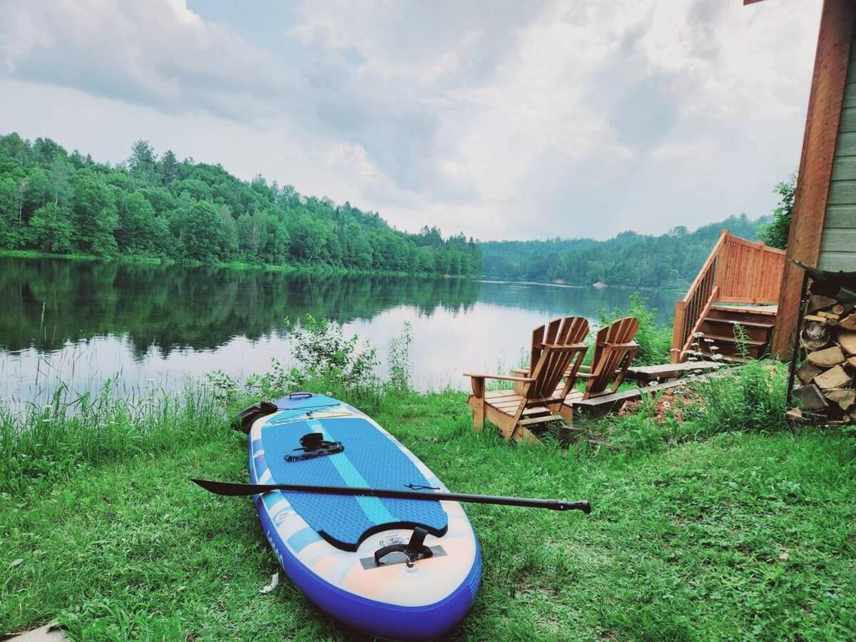 Chalet au bord de l'eau avec spa privé - Mauricie - Portneuf - Québec