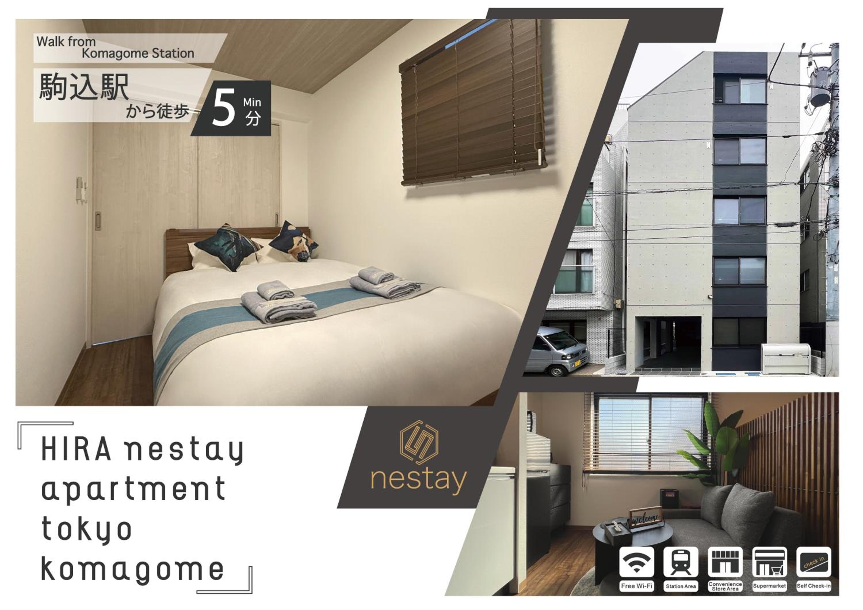 nestay apartment tokyo komagome