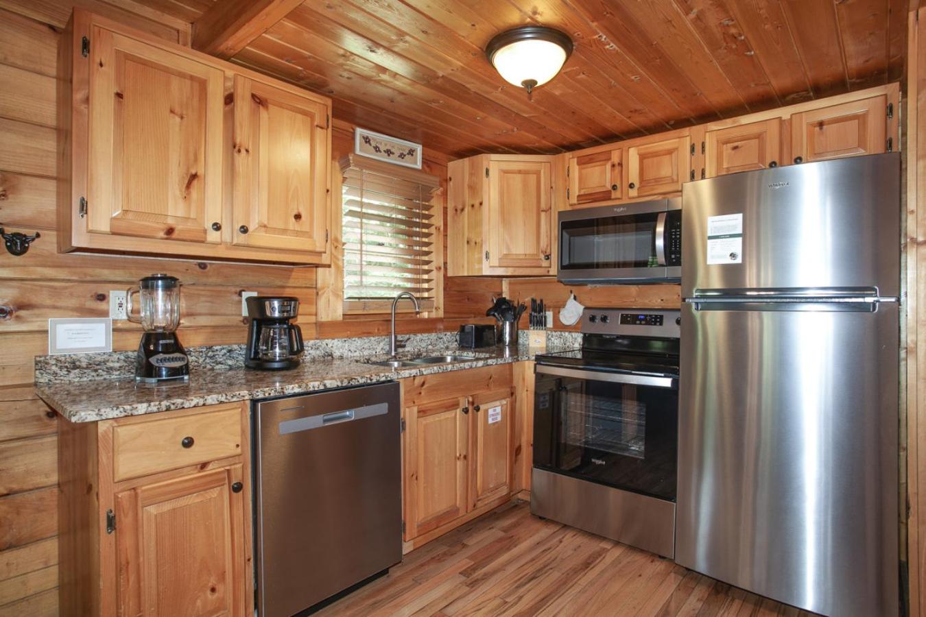 Tucked Inn Hot Tub Grill Fireplace MORE