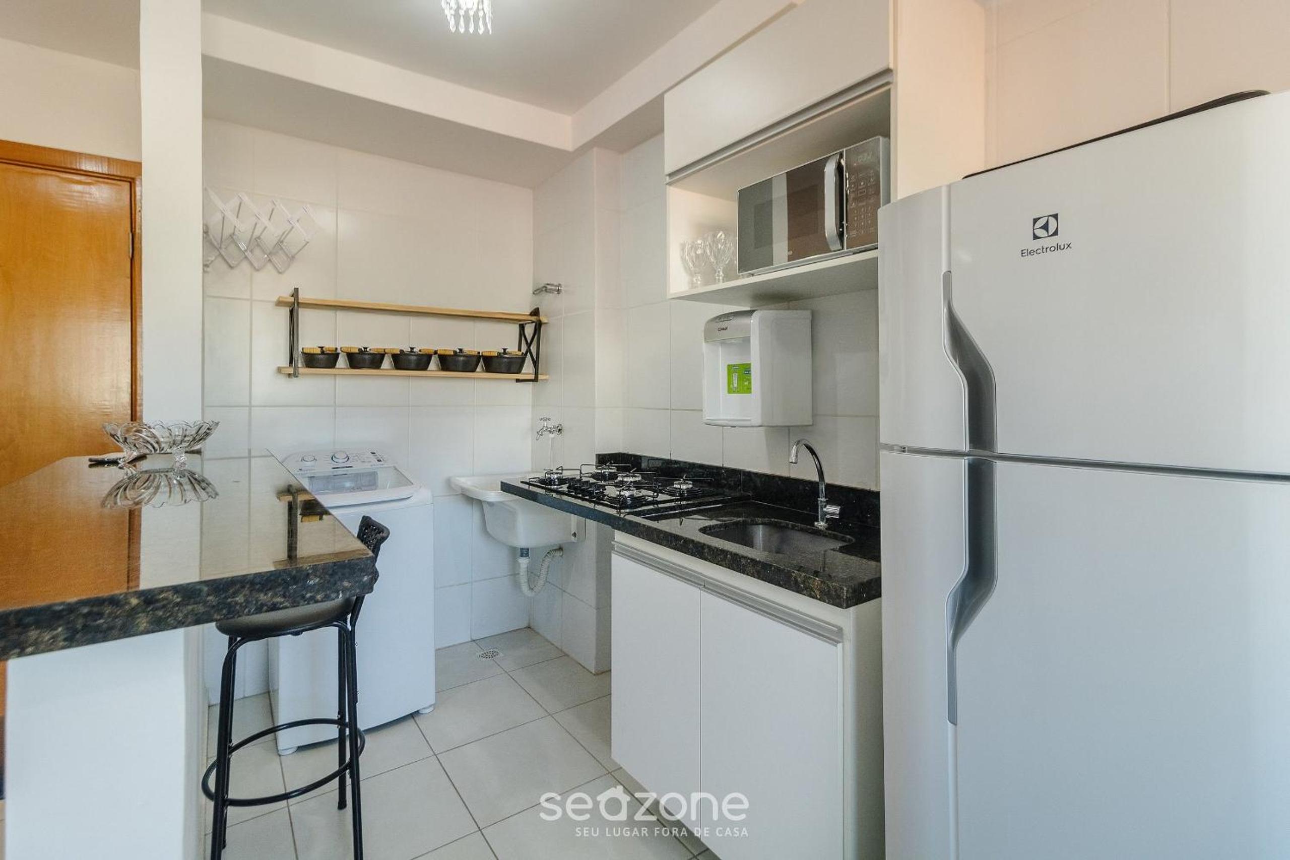 1B Apt w/ A/C and Self Check-in, Goiânia - ATE0302