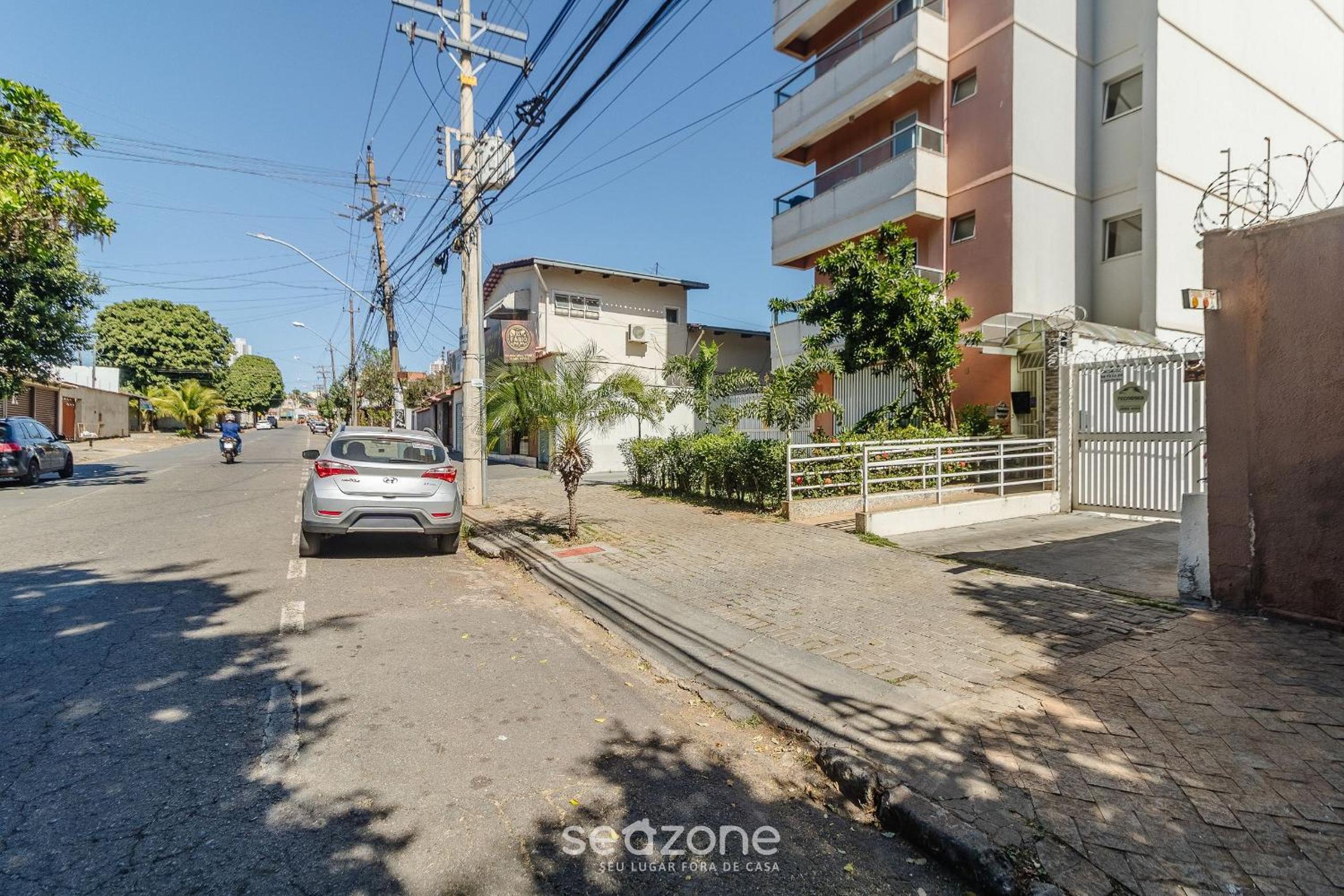 1B Apt w/ A/C and Self Check-in, Goiânia - ATE0302