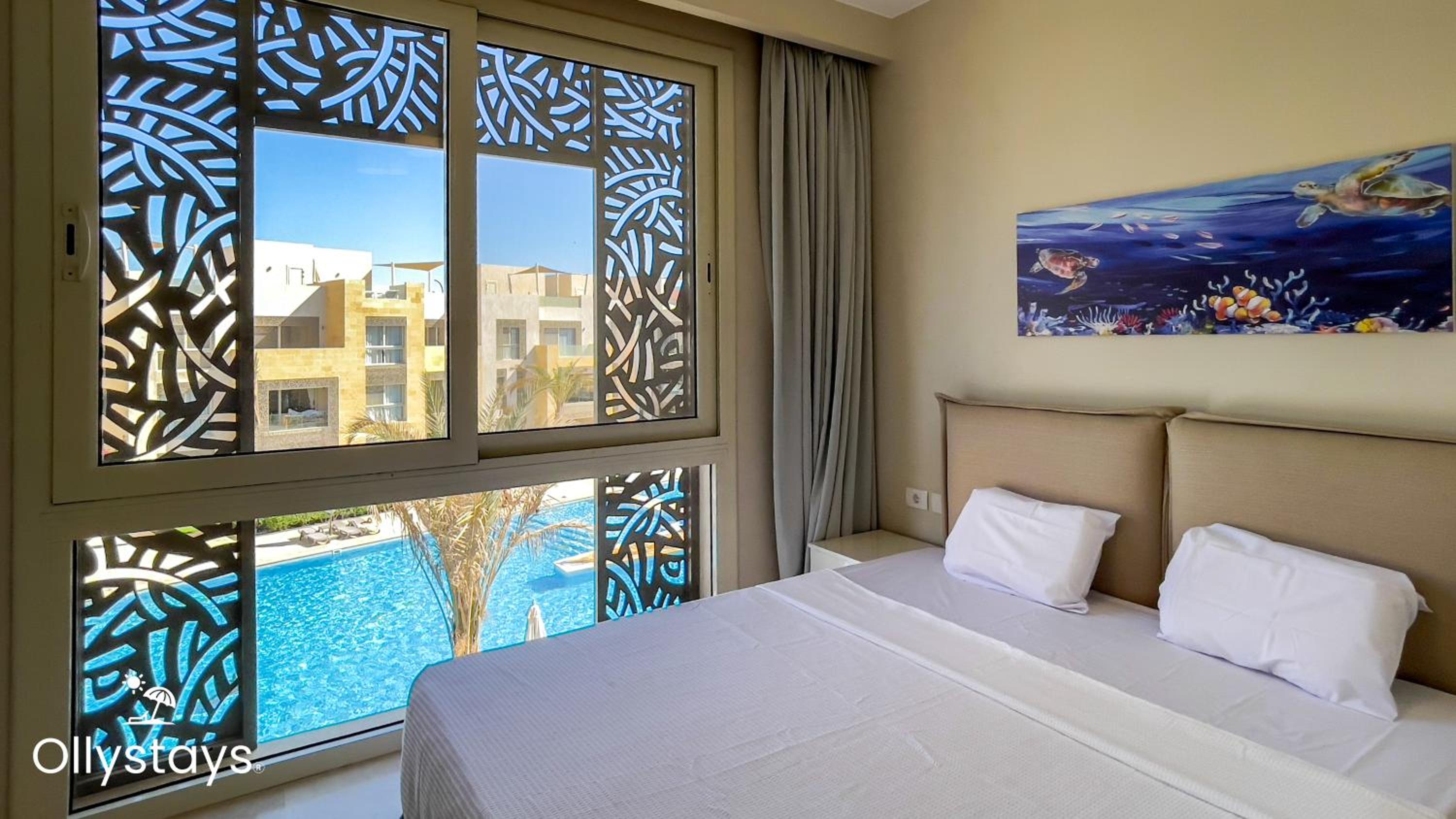 Ollystays Mangrovy Seaview Penthouse 3BR Beach & Pool access