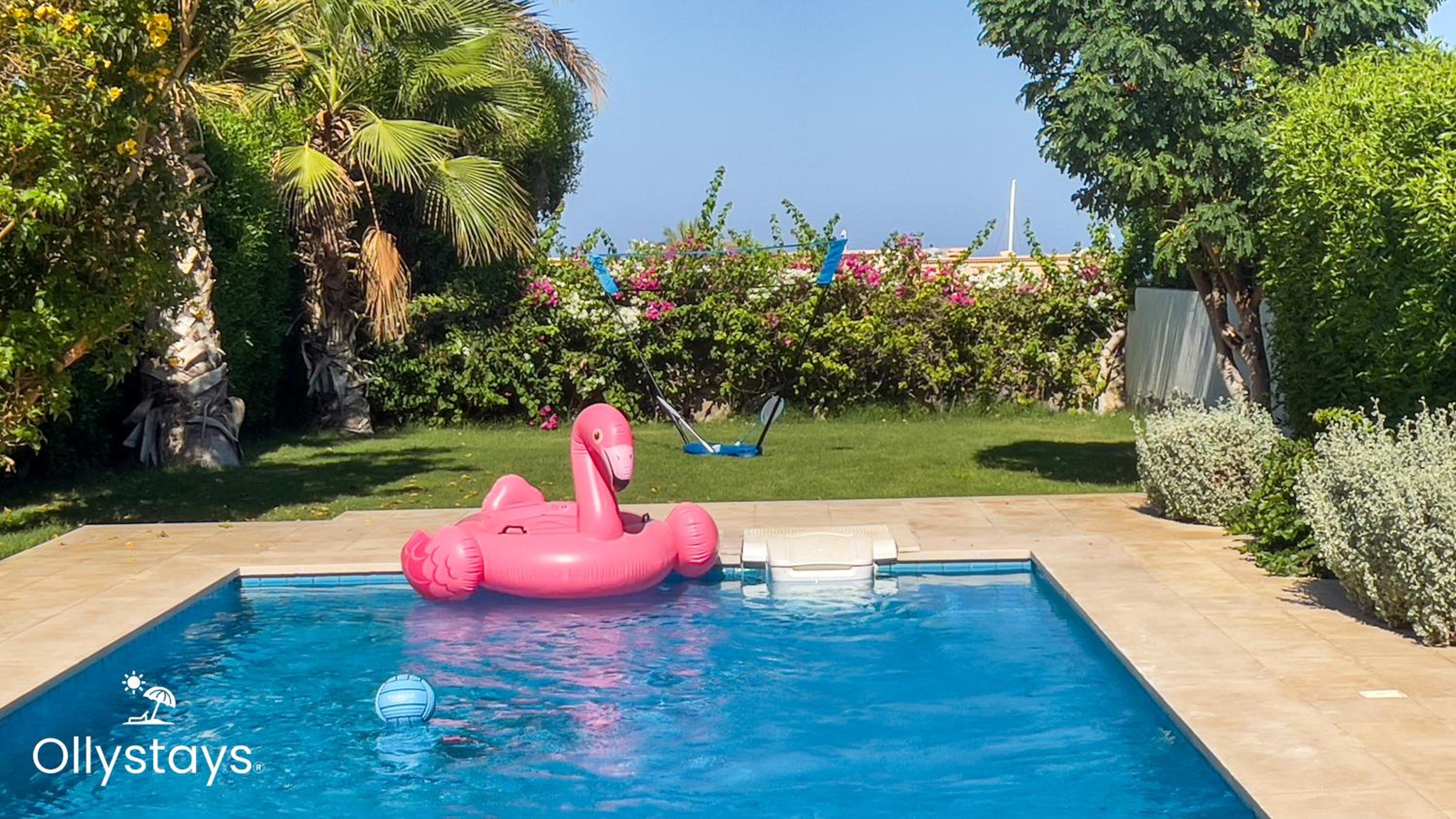 Ollystays Seaview Villa 3BR Heated Pool GYM-Joubal El Gouna